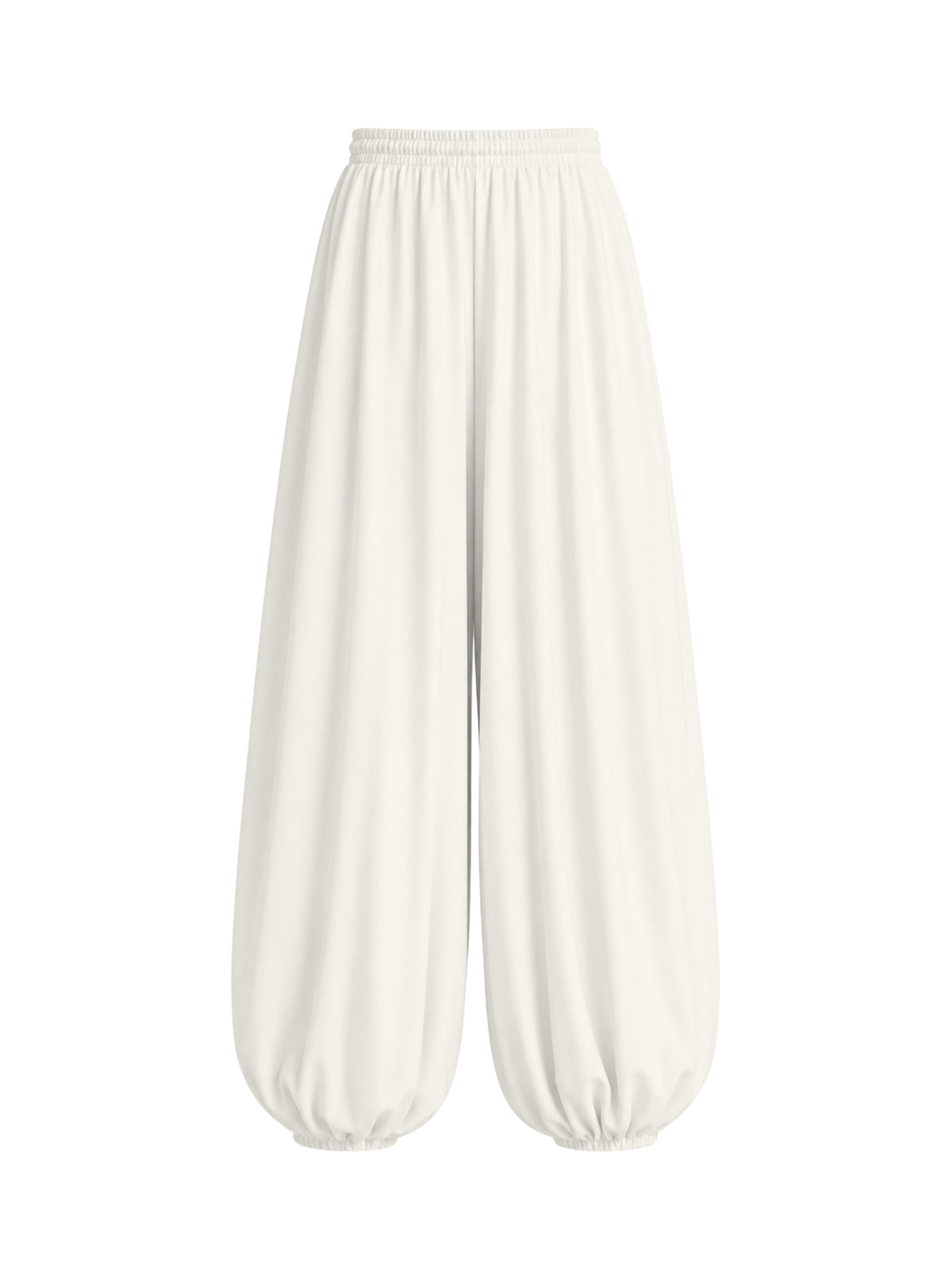 Genie Pants - Solid Blanc
