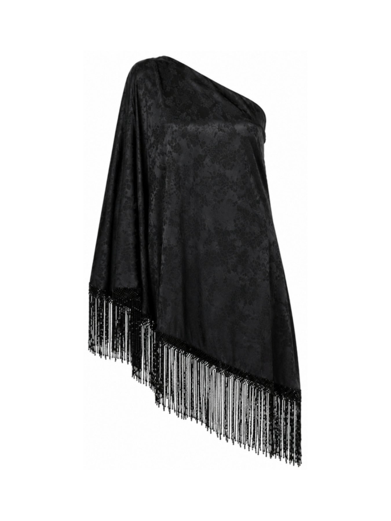 Beaded Tassel Irma Top - Zeen Noir
