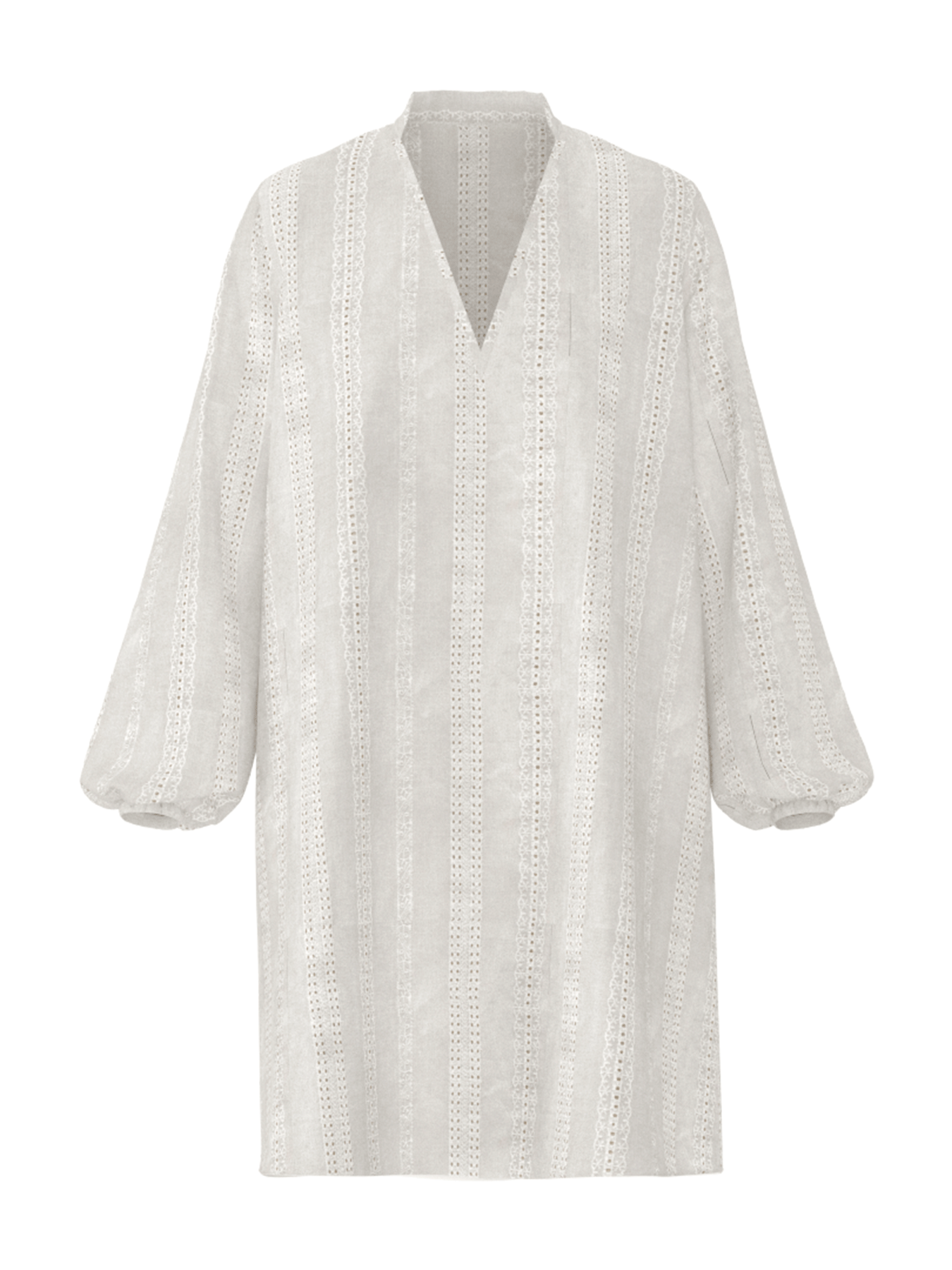 Ika Oversized Shirt - Bea Blanc