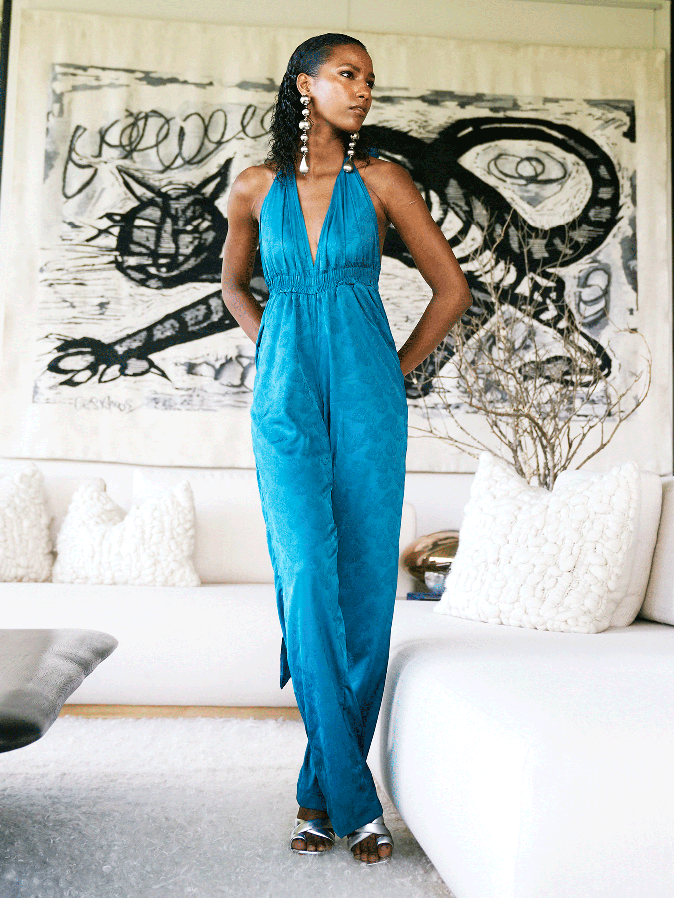 Umy Jumpsuit - Zeen Teal