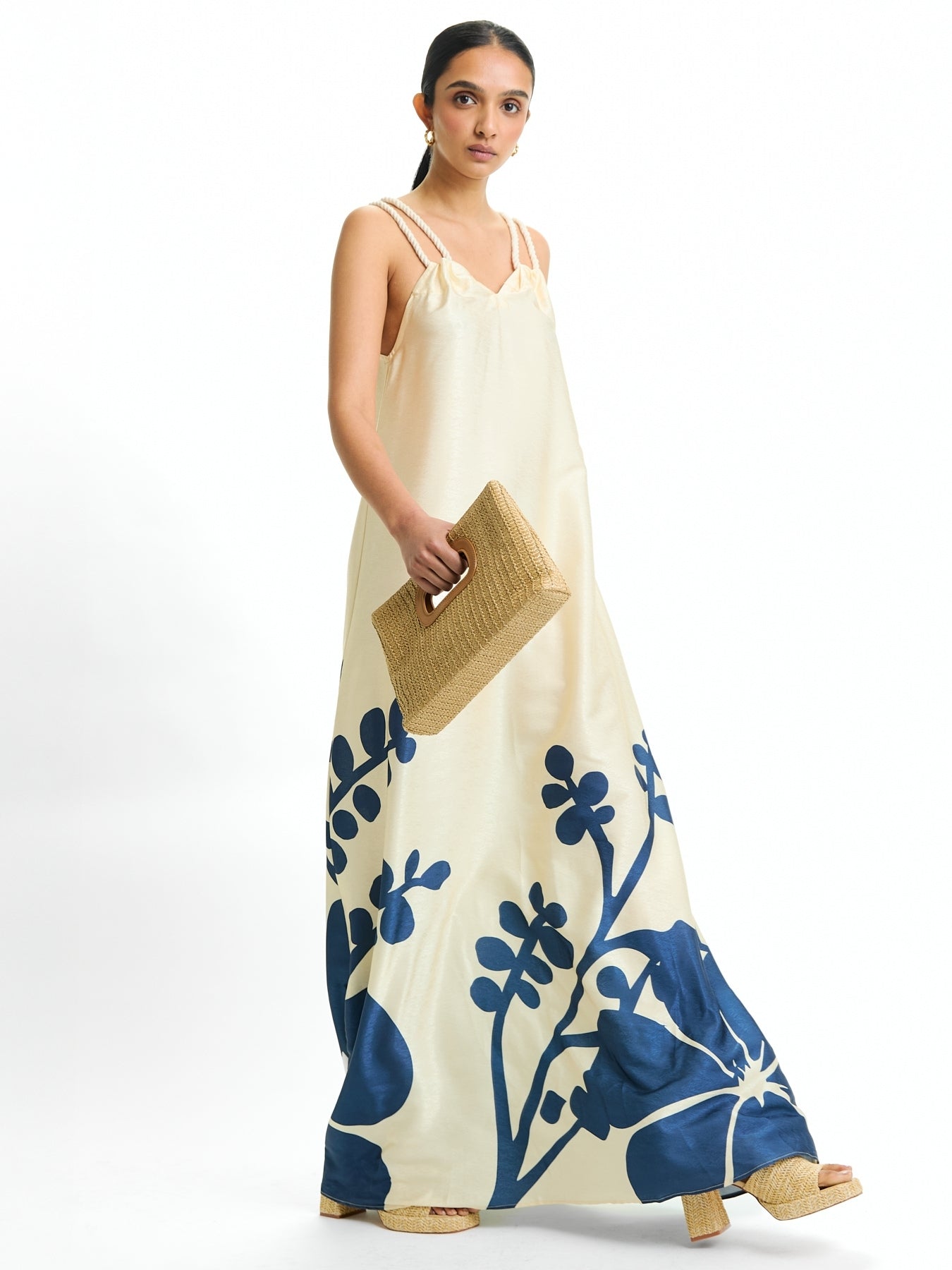 Jwana Dress - Ula Navy