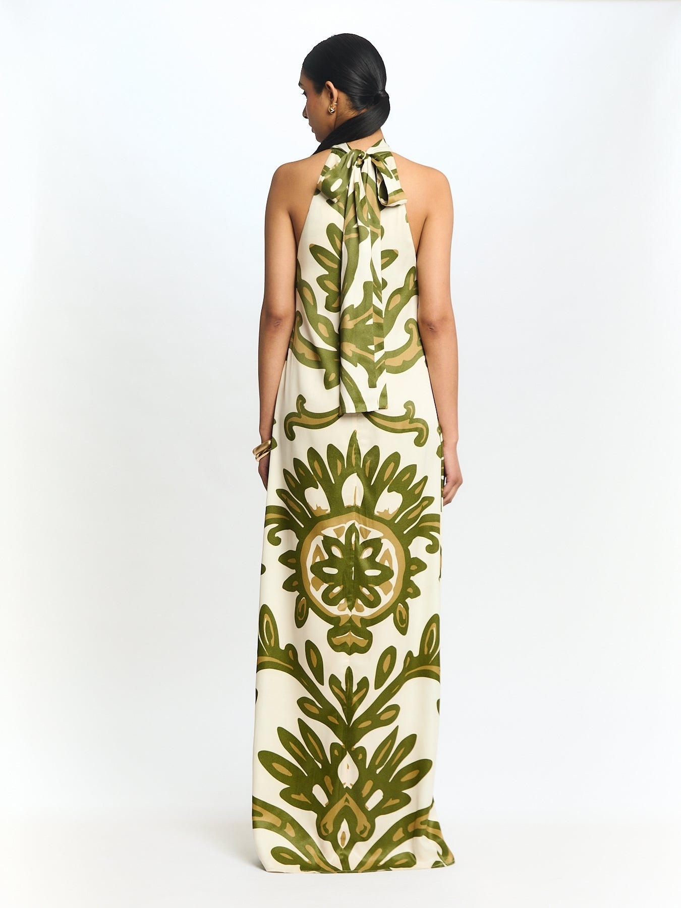 Lael FSC® Certified Viscose Dress - Elia Olive