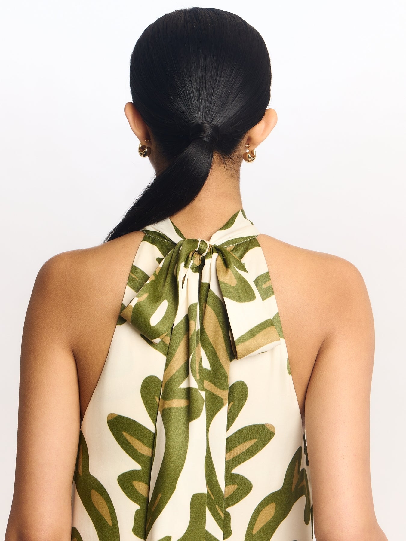 Lael FSC® Certified Viscose Dress - Elia Olive
