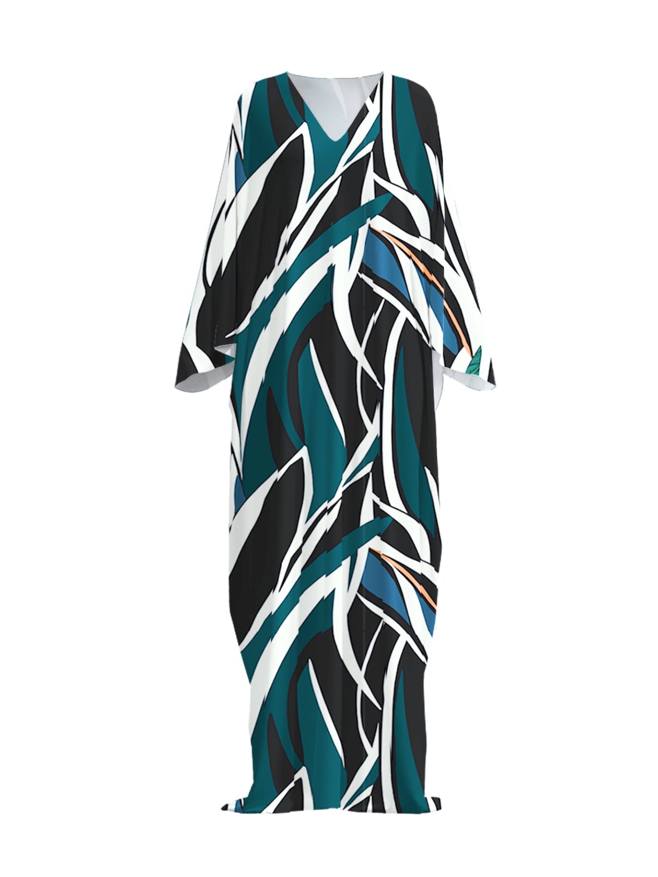 Laou Dress - Petal Teal