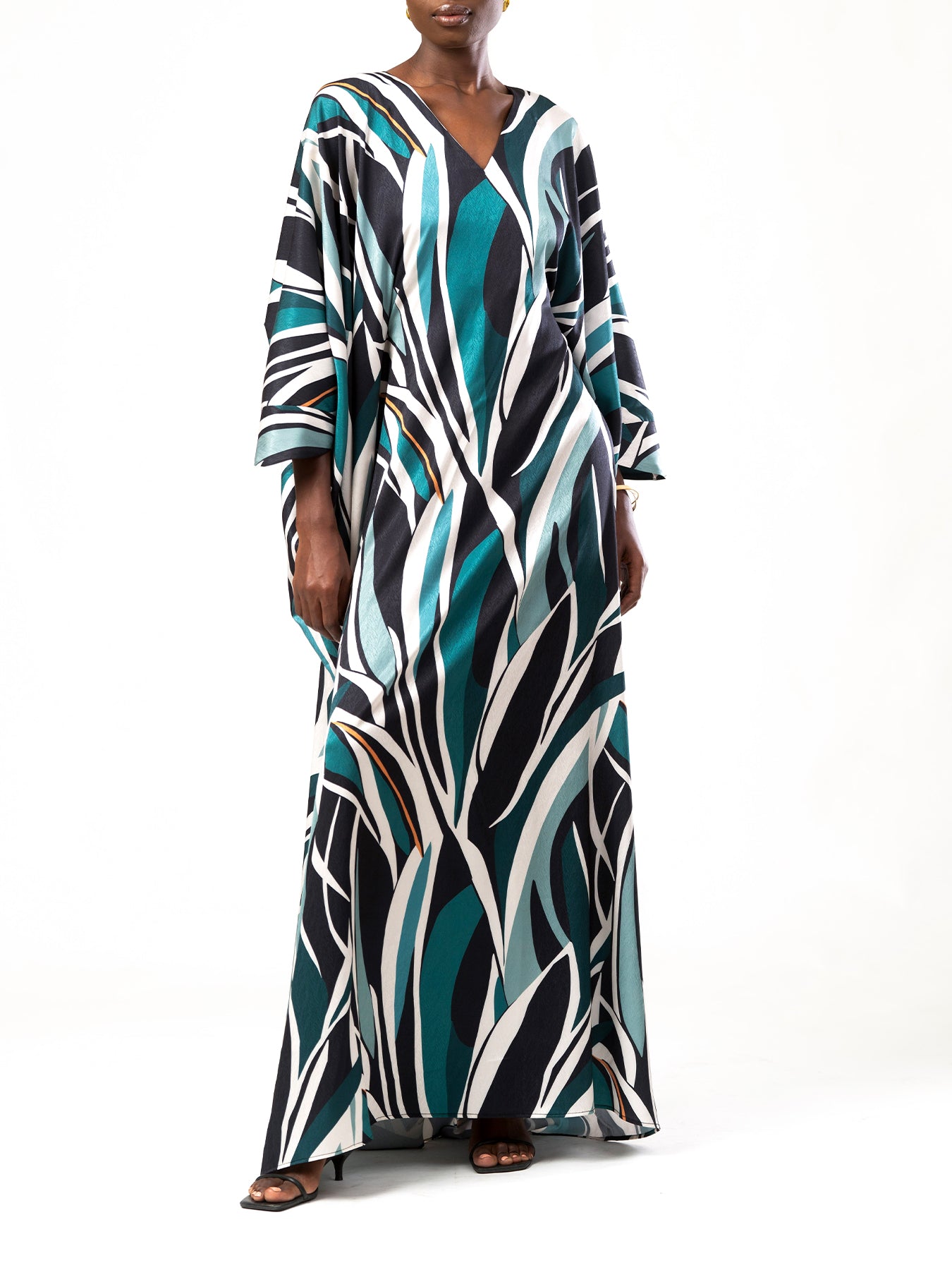 Laou Dress - Petal Teal