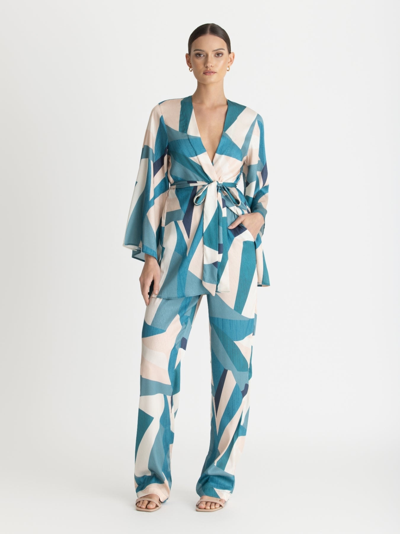 Leer Pants - Aira Blu