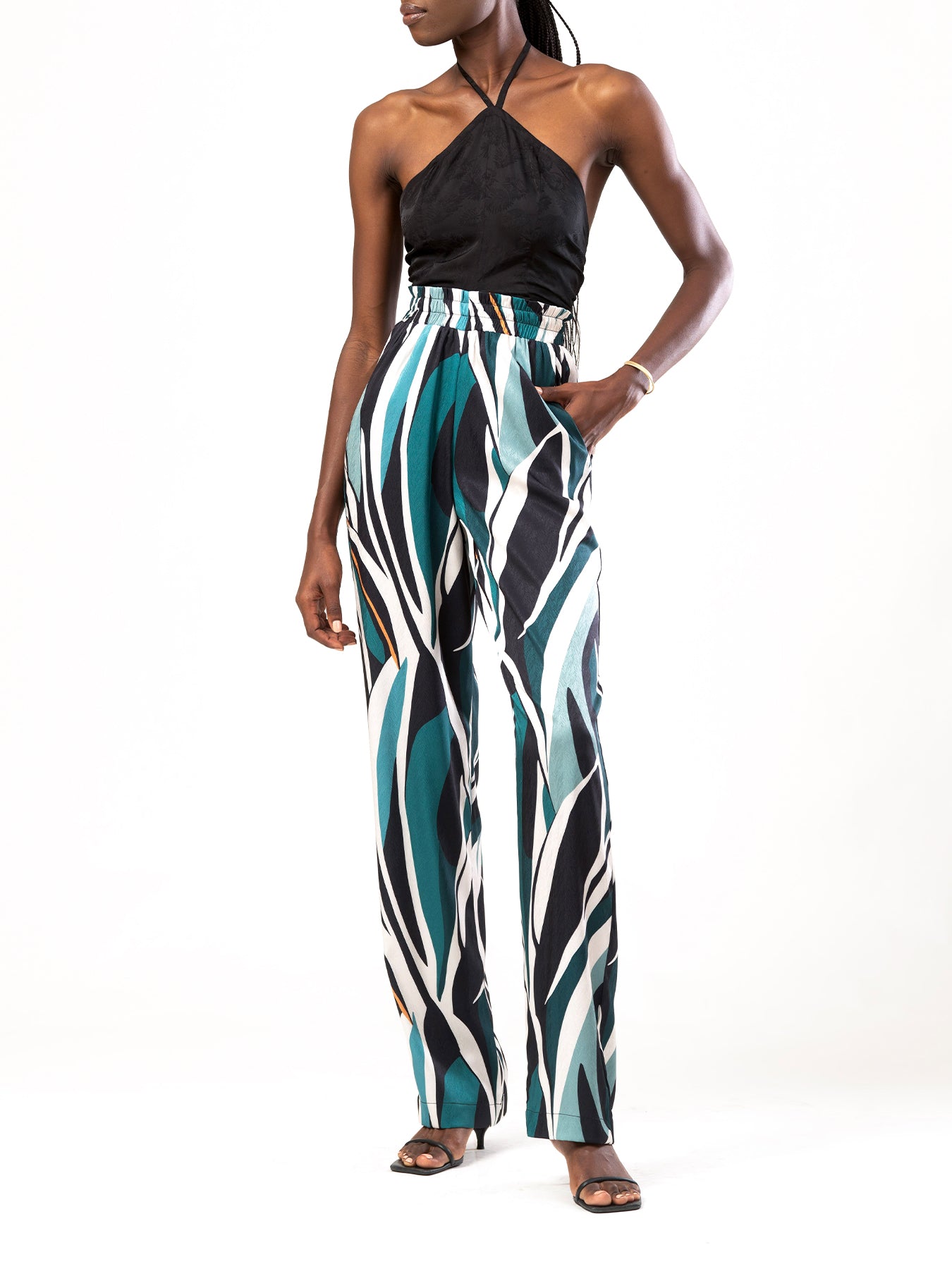 Leer Pants - Petal Teal