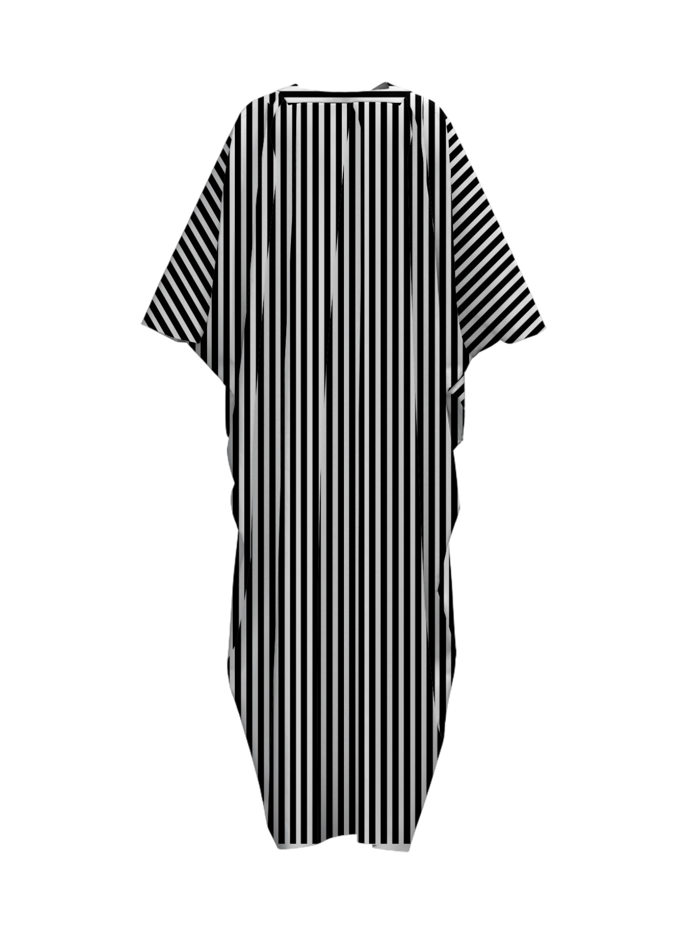 Madina Dress - Lines Black