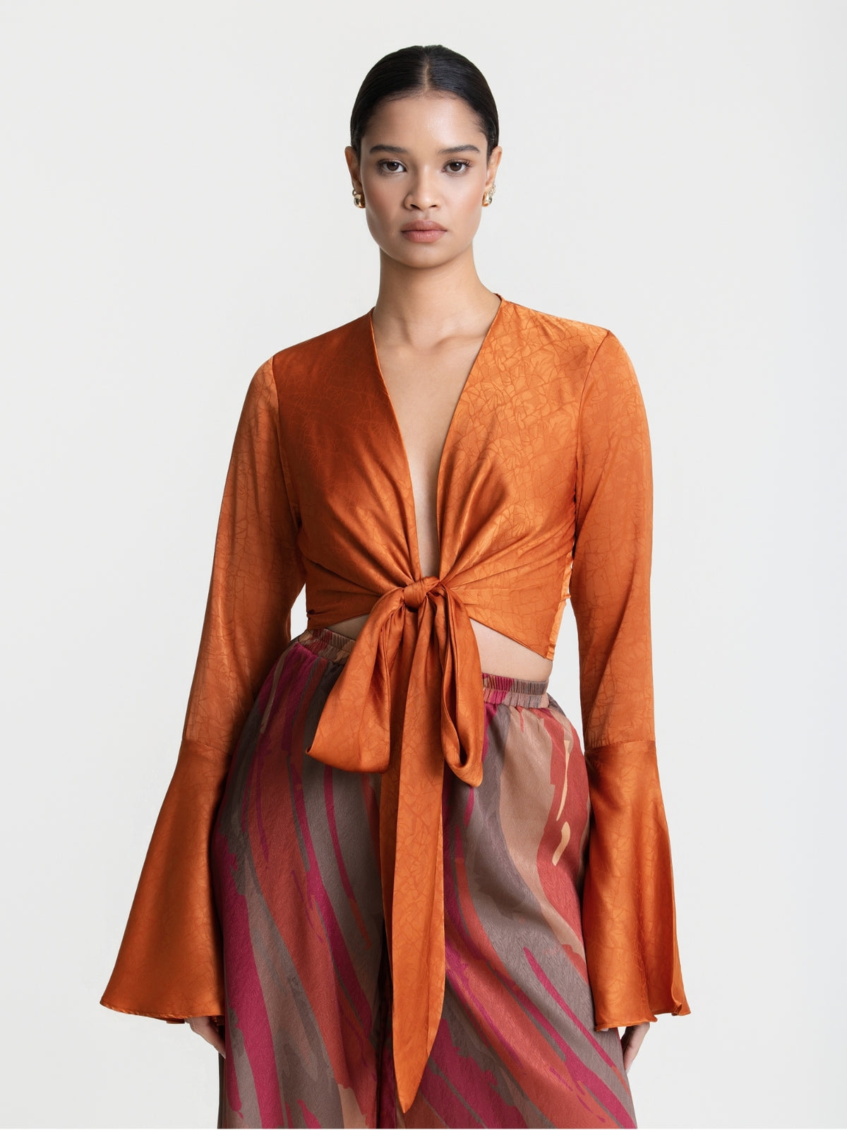 Mia Top - Ayel Rust