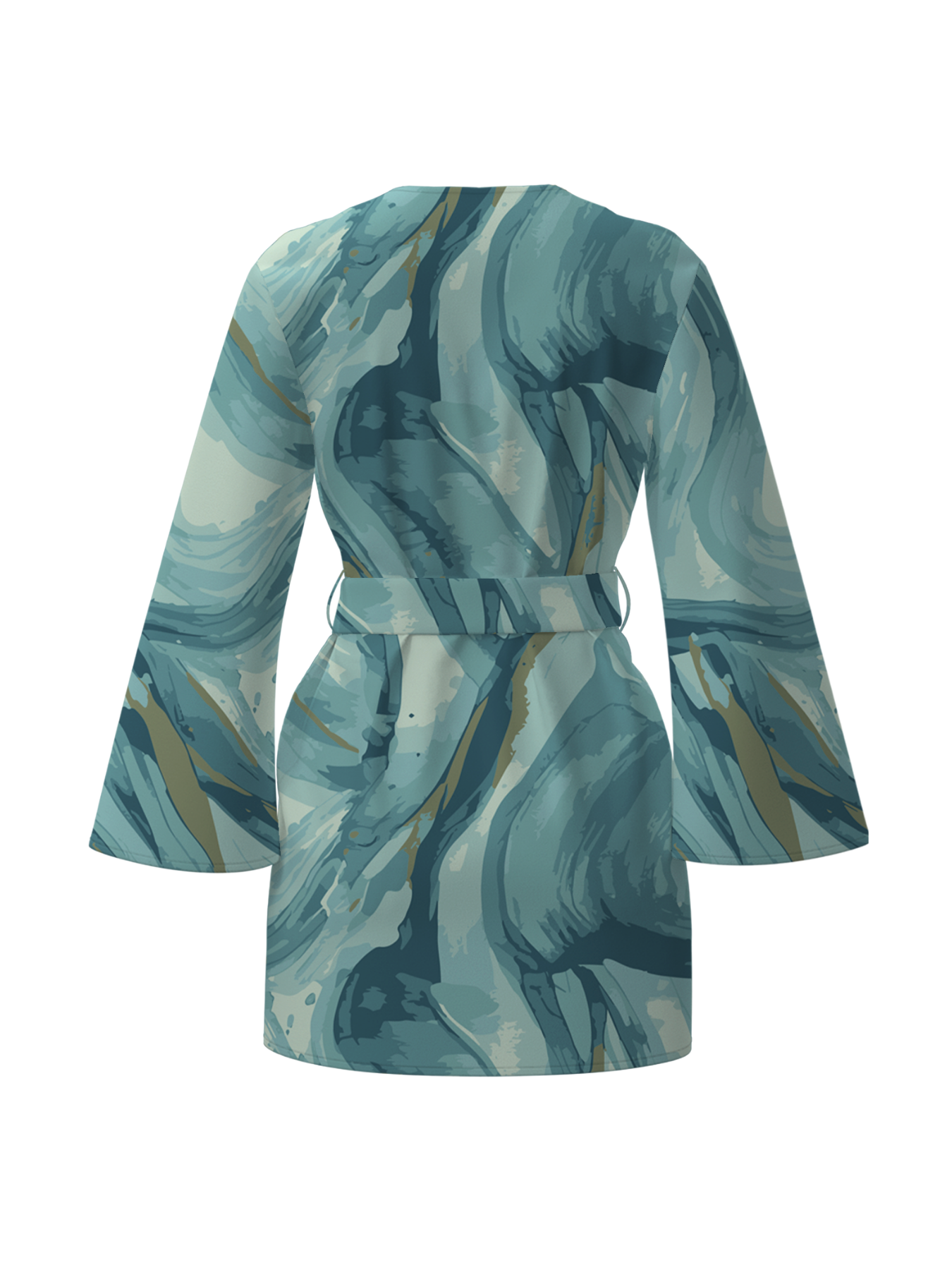 Mini Kimono - Aura Blu