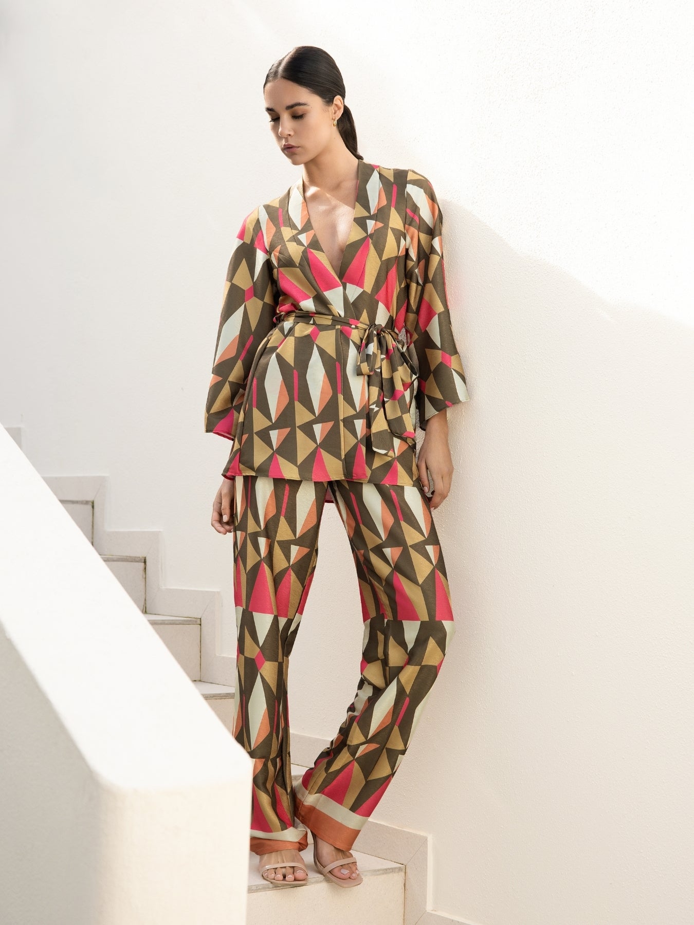 Mini Kimono - Caru Olive