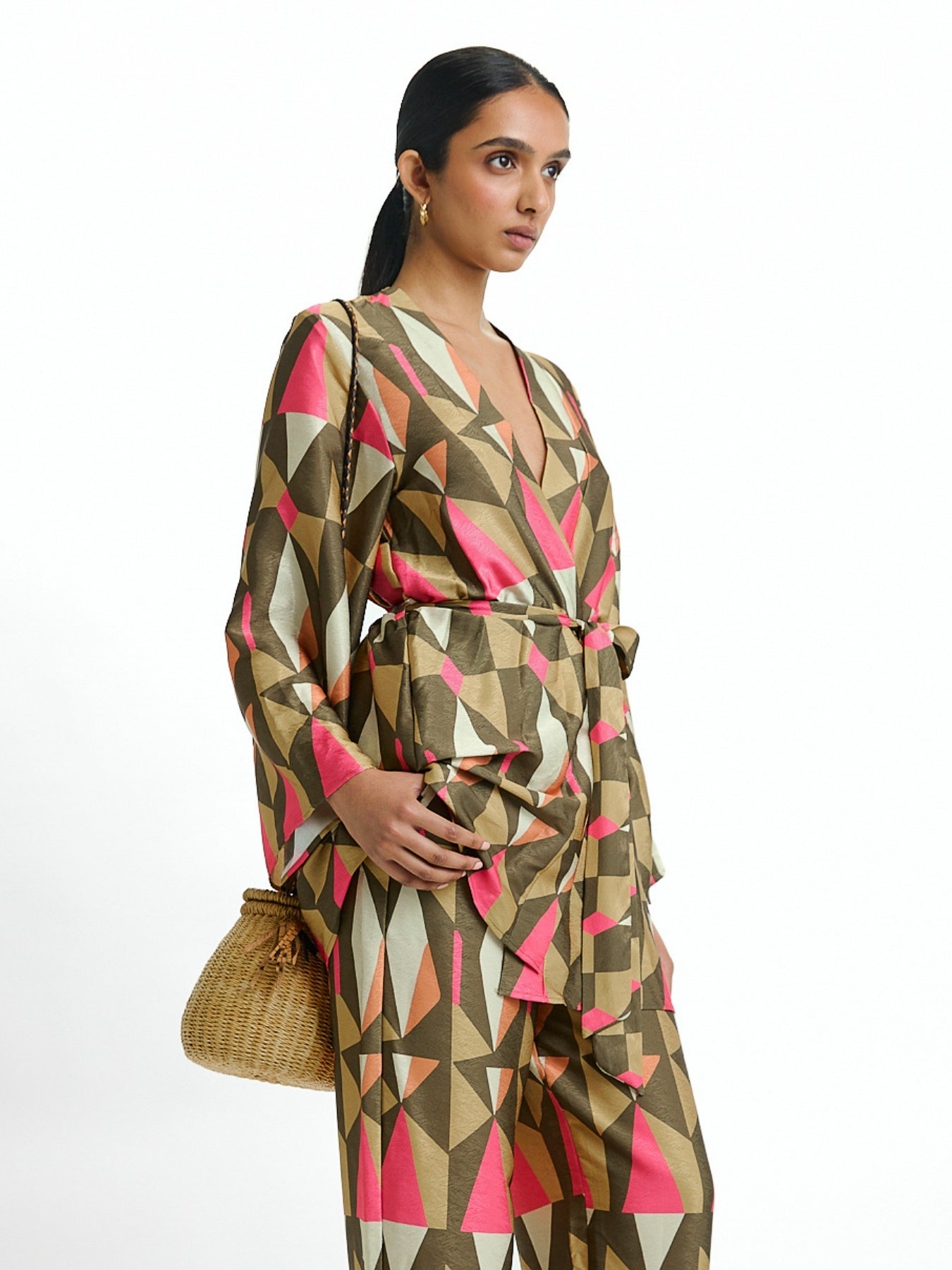 Mini Kimono - Caru Olive