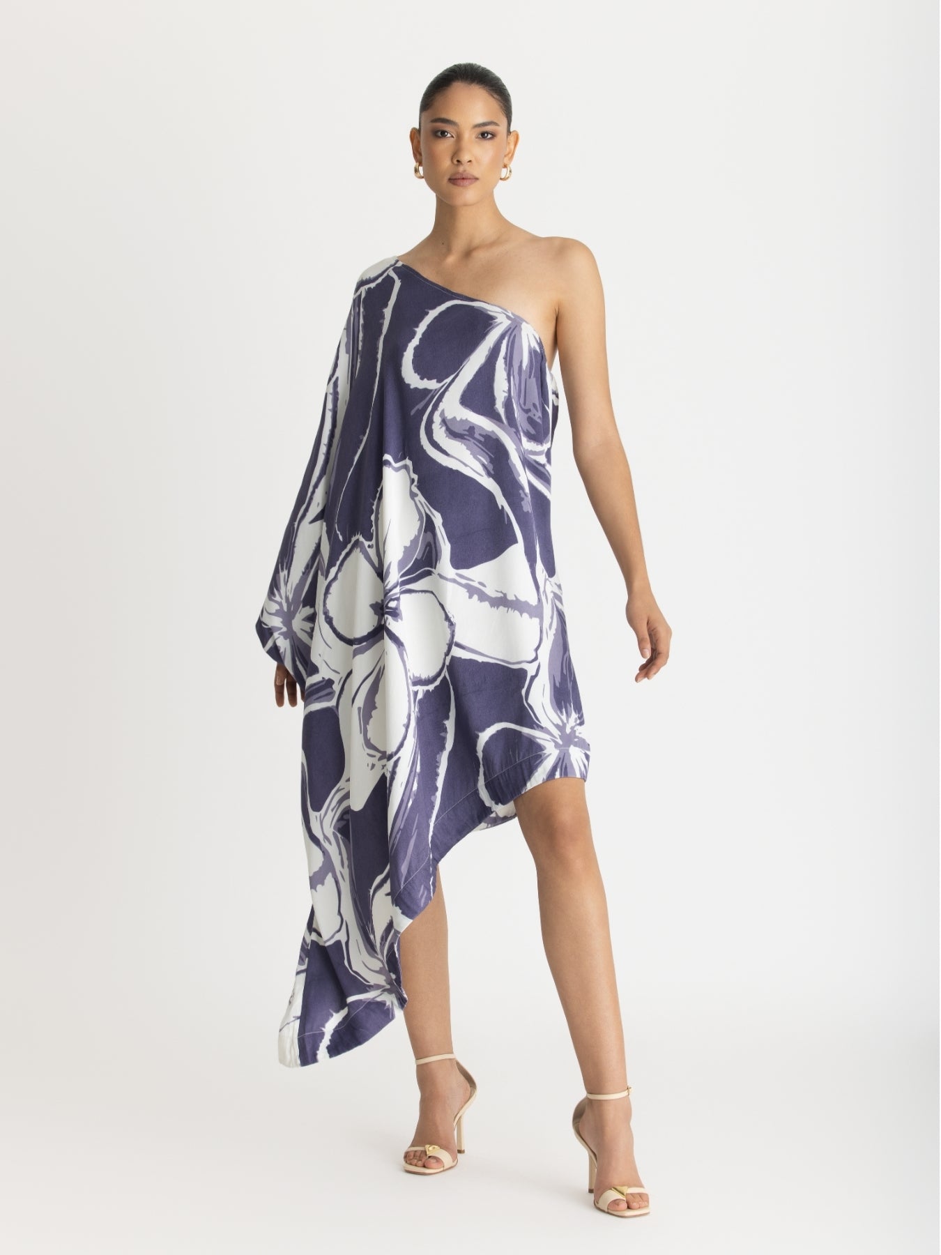 Mini Satu FSC® Certified Viscose Dress - Sora Navy