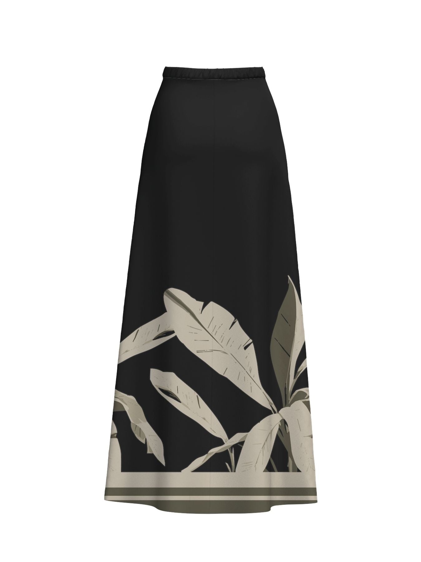 Printed Linen Mundi Skirt - Sierra Noir