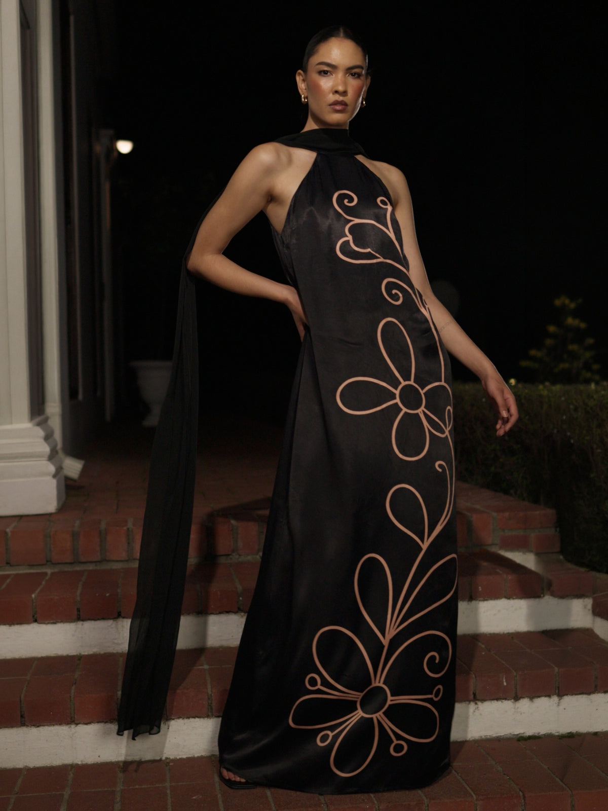 Niya Dress - Kera Noir