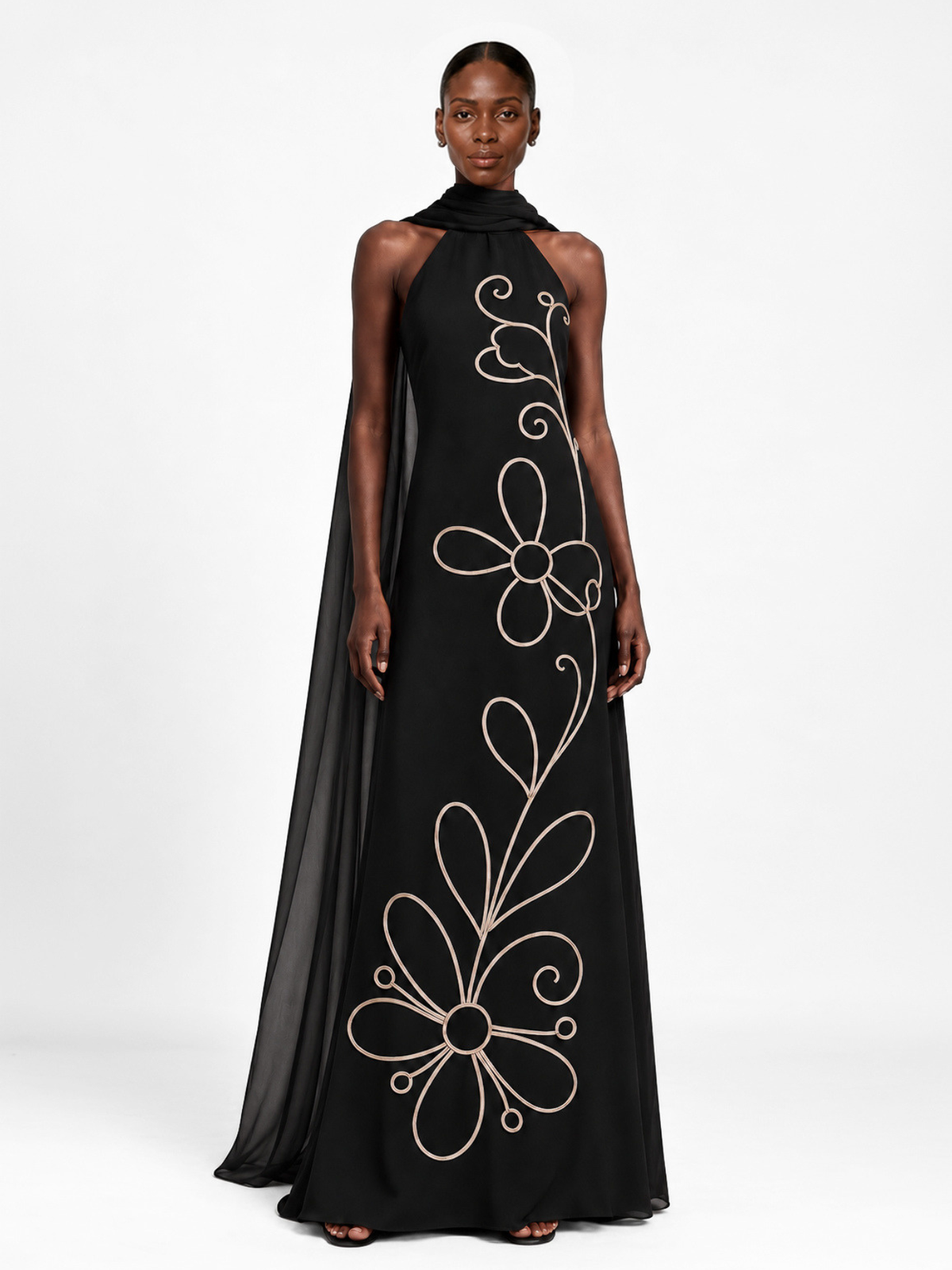 Niya Dress - Kera Noir