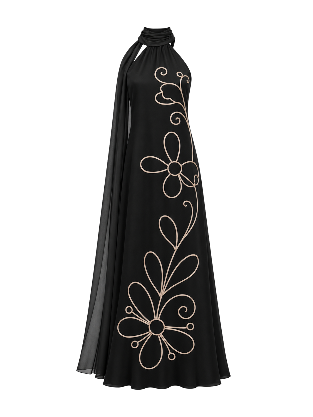 Niya Dress - Kera Noir