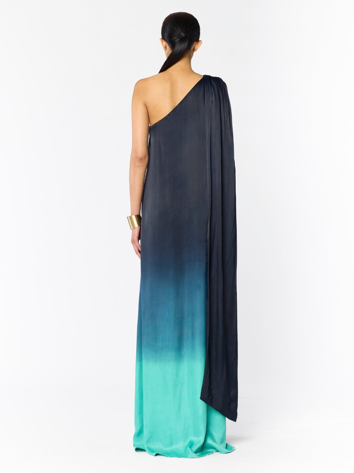 Raya FSC® Certified Viscose Dress - Ombra Blu