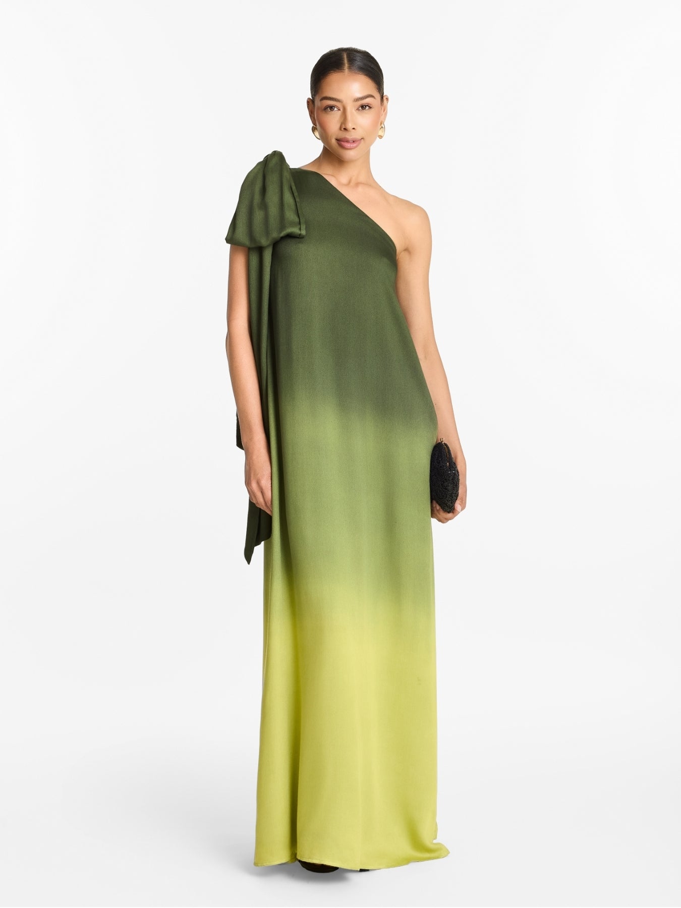 Raya FSC® Certified Viscose Dress - Ombra Olive