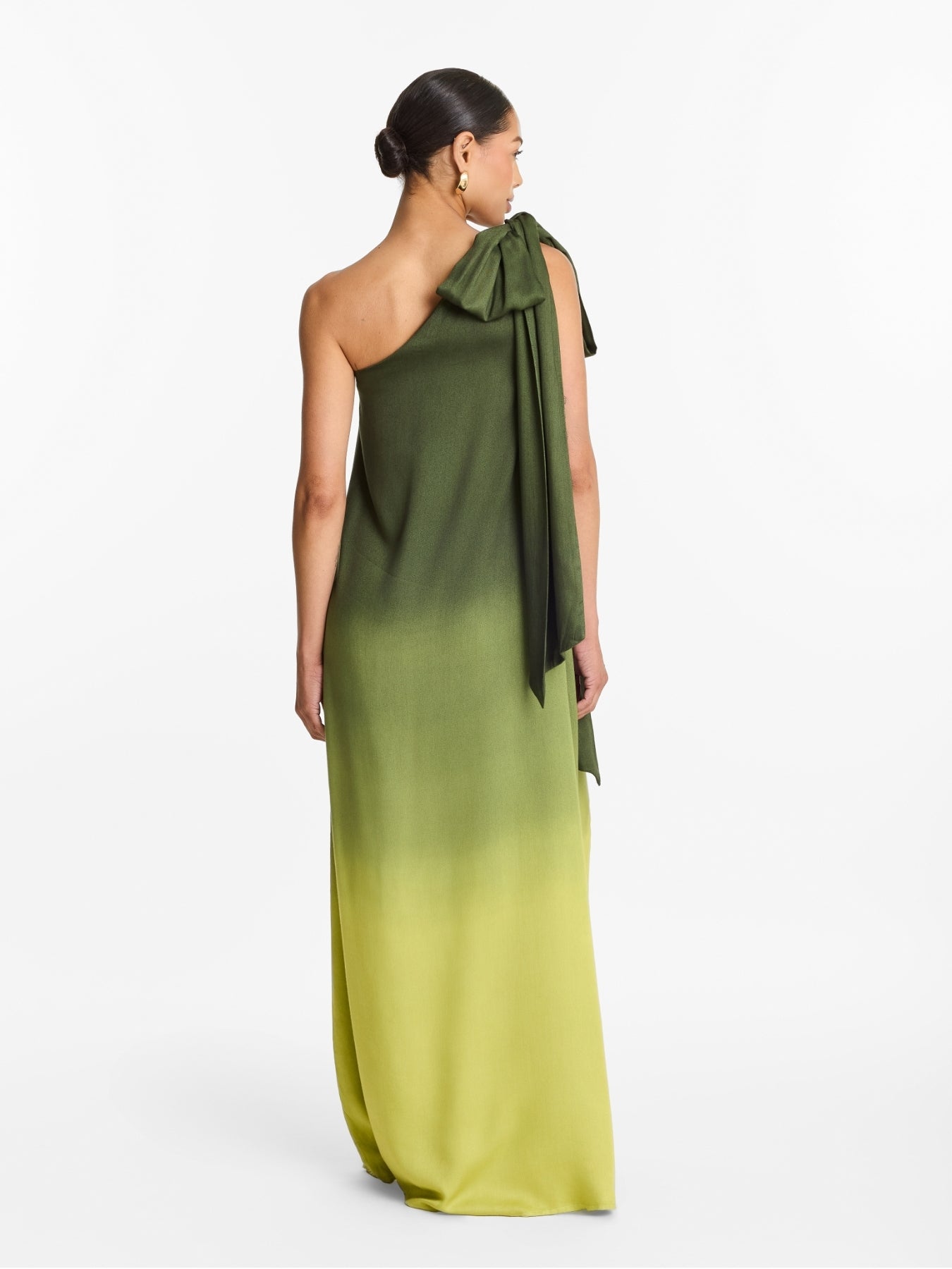 Raya FSC® Certified Viscose Dress - Ombra Olive