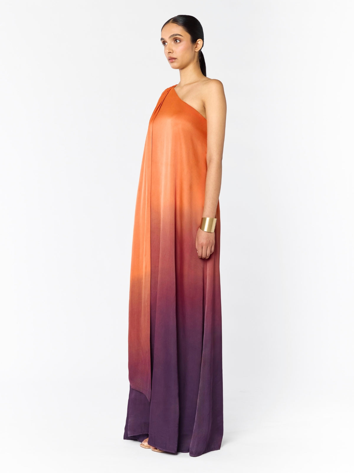 Raya FSC® Certified Viscose Dress - Ombra Persimon
