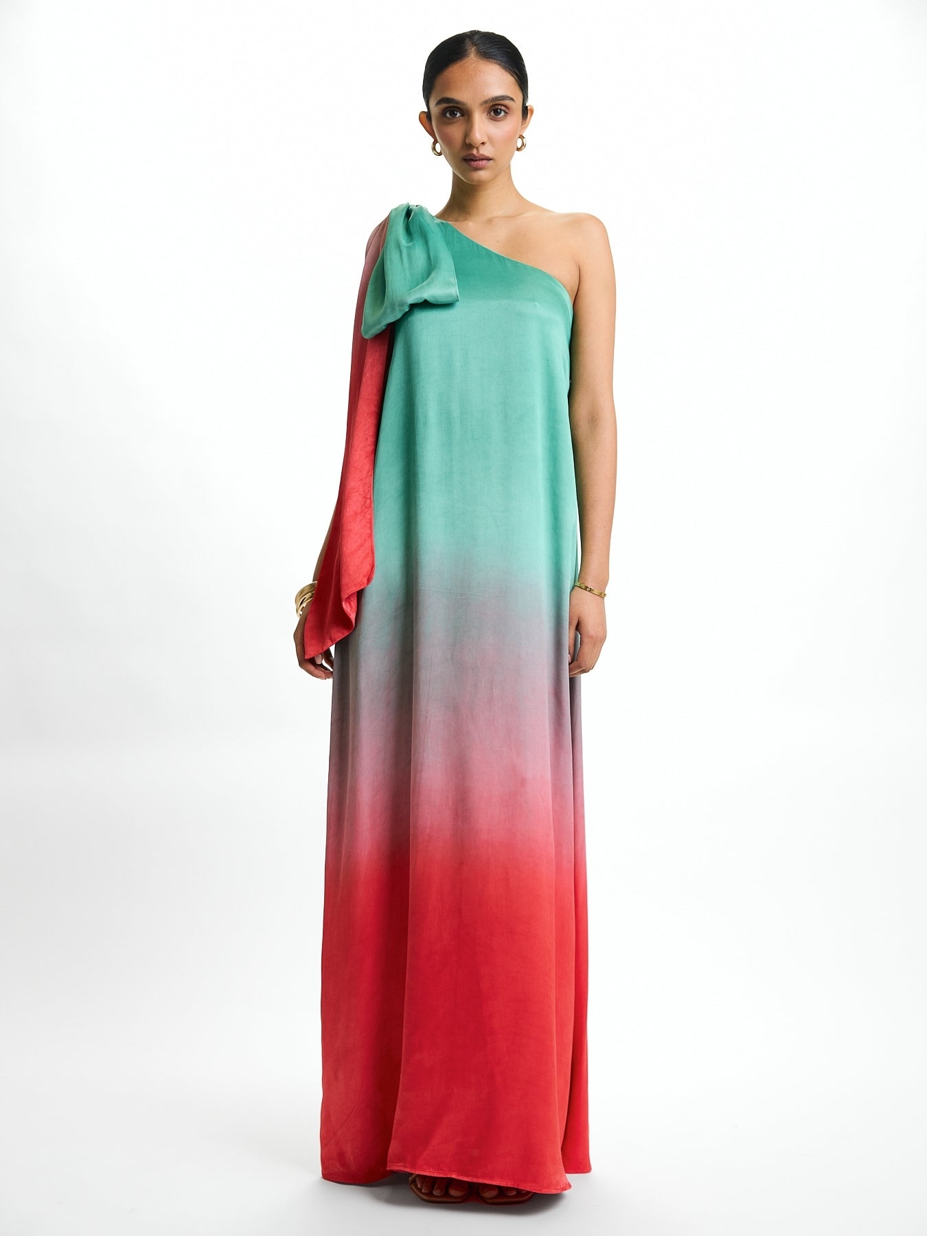 Raya FSC® Certified Viscose Dress - Ombra Popsicle