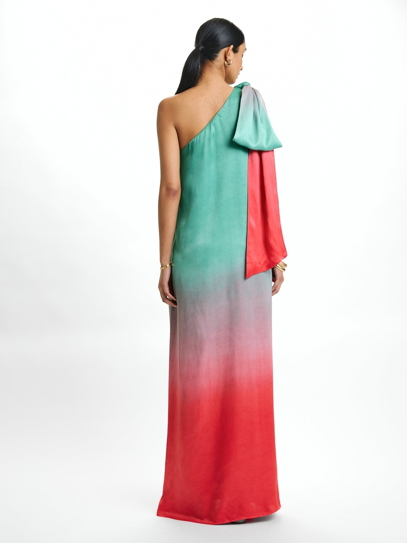 Raya FSC® Certified Viscose Dress - Ombra Popsicle