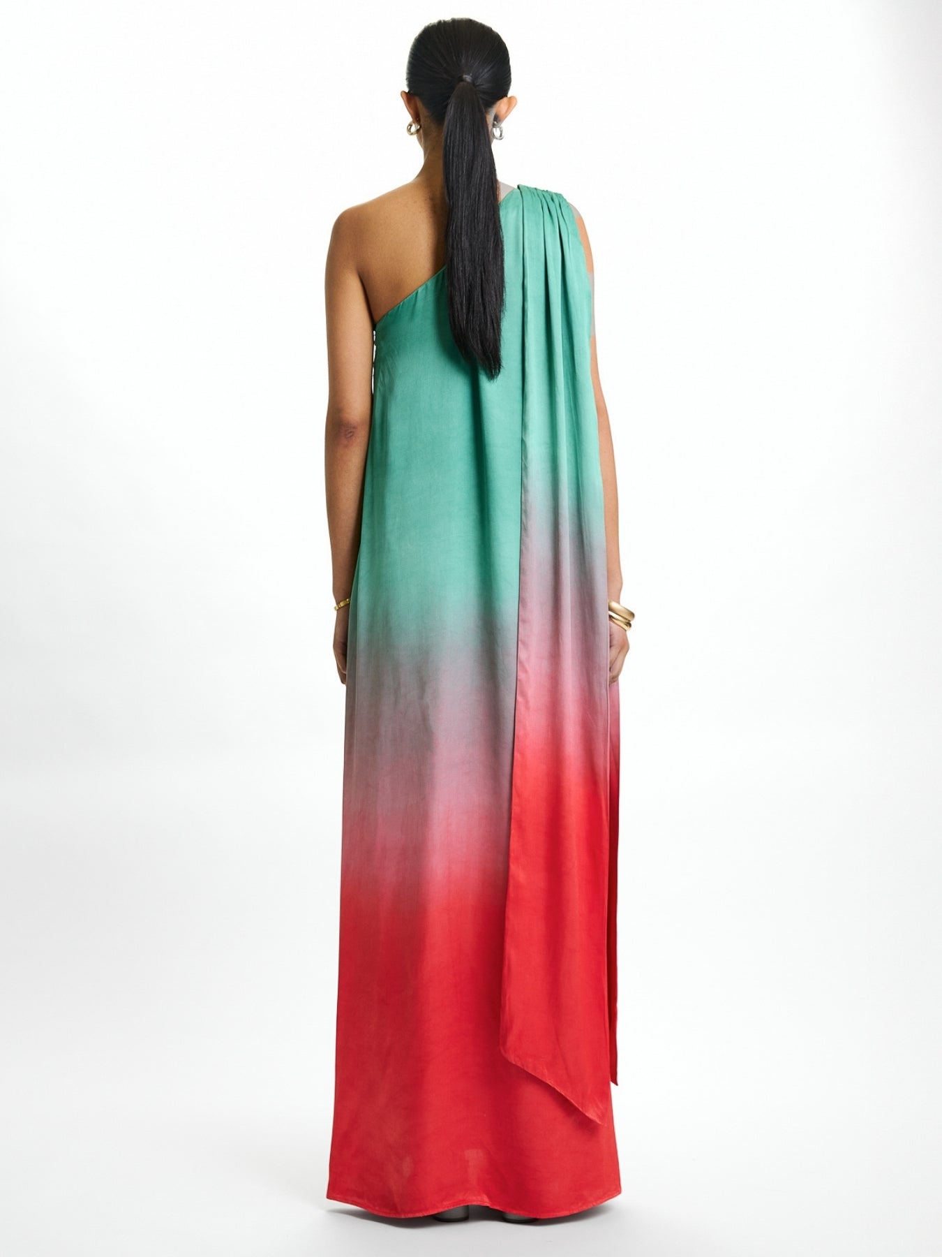 Raya FSC® Certified Viscose Dress - Ombra Popsicle