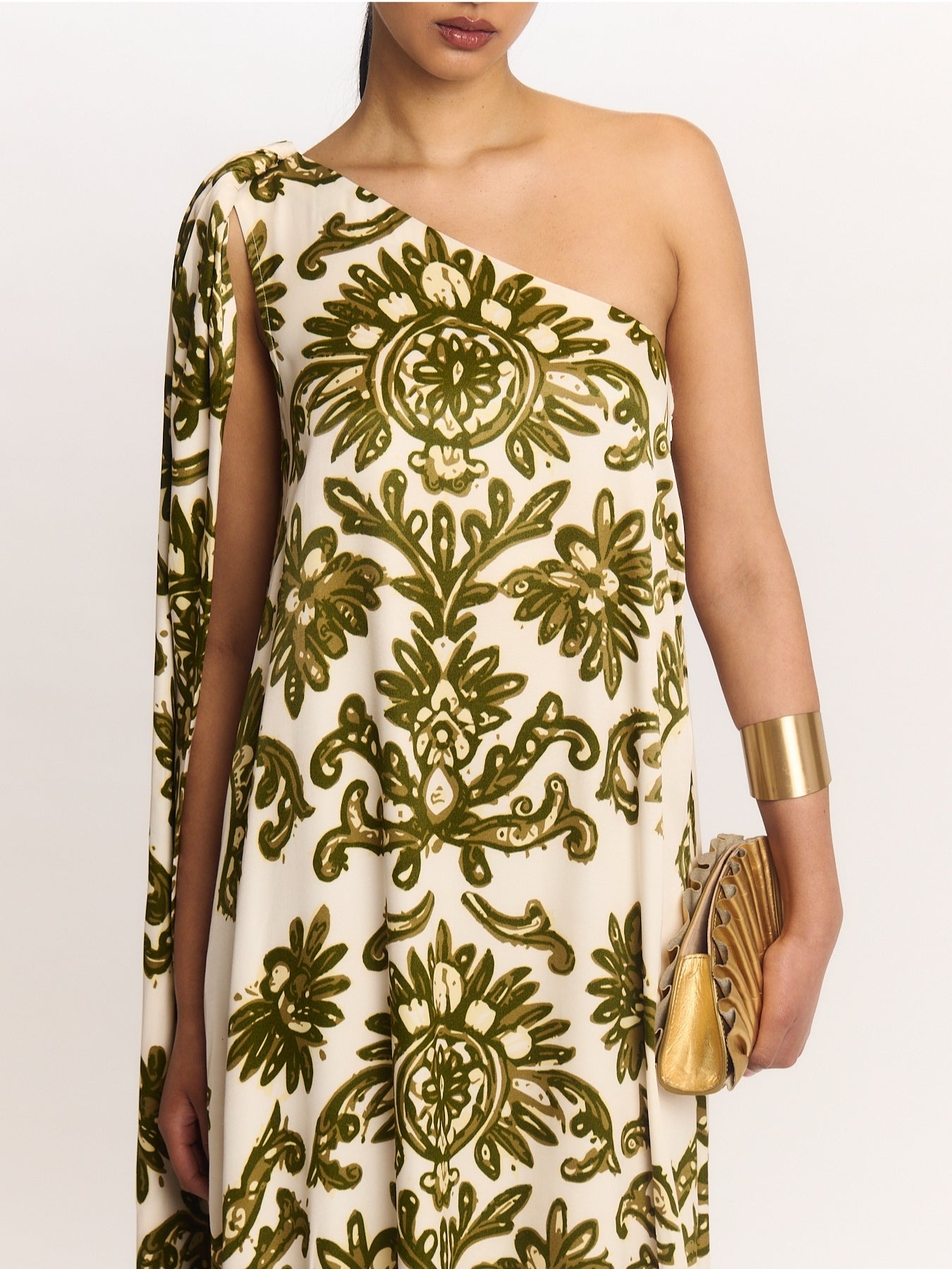 Raya FSC® Certified Viscose Dress - Vinae Olive