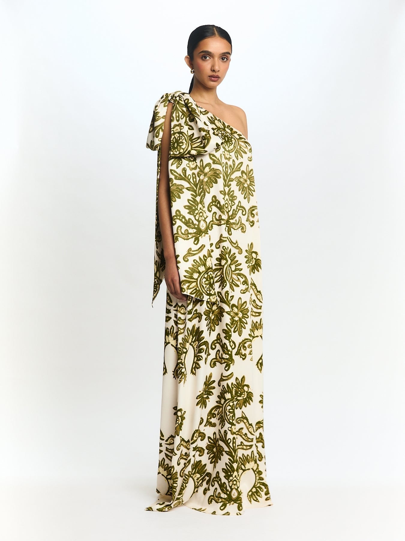 Raya FSC® Certified Viscose Dress - Vinae Olive