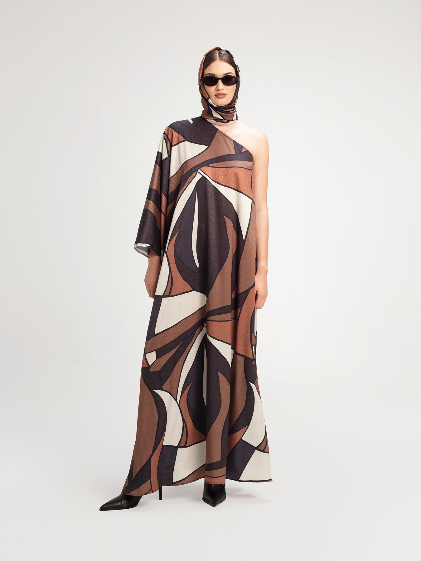 Satu Dress - Chiado Rust