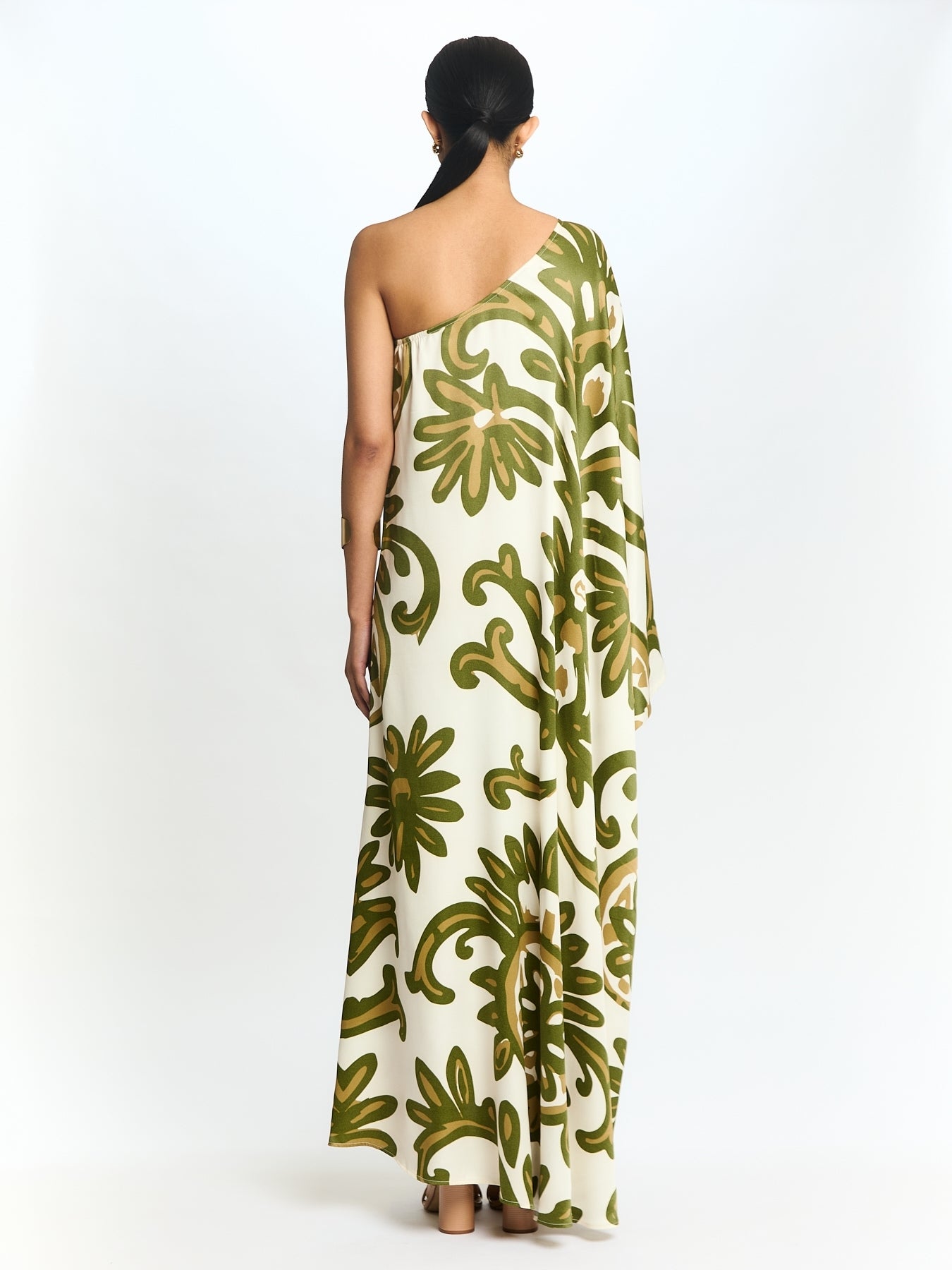 Satu FSC® Certified Viscose Dress - Elia Olive
