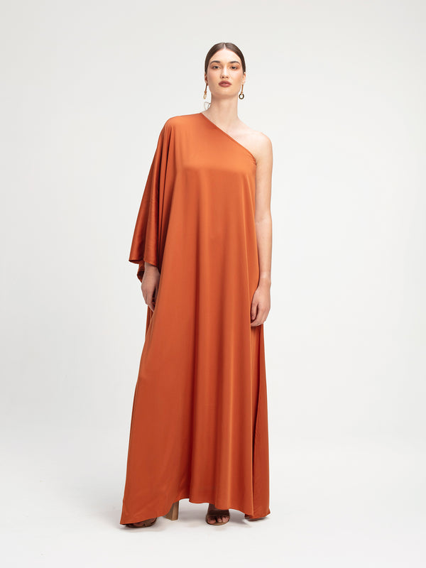 Satu Dress - Solid Rust