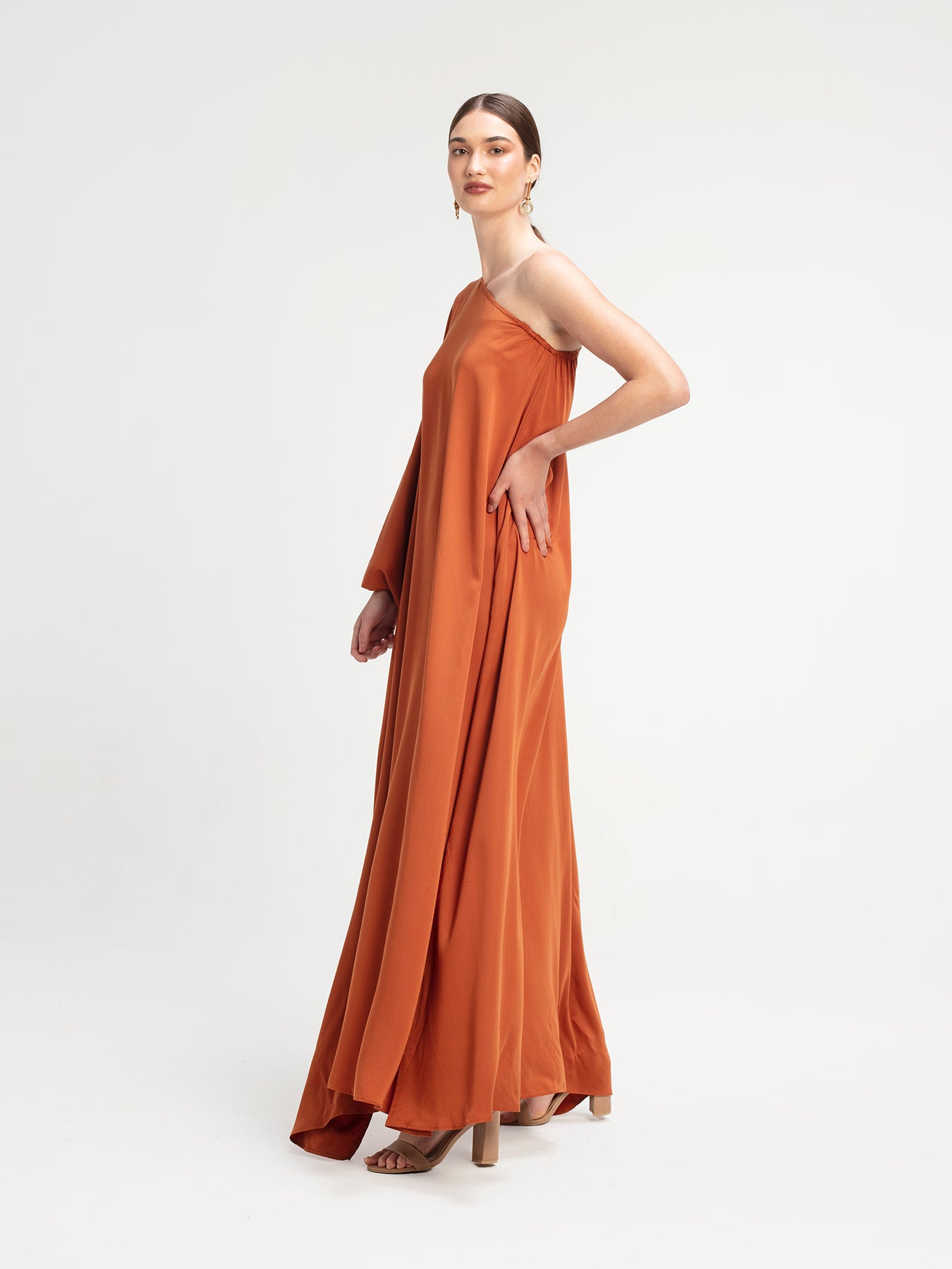 Satu Dress - Solid Rust