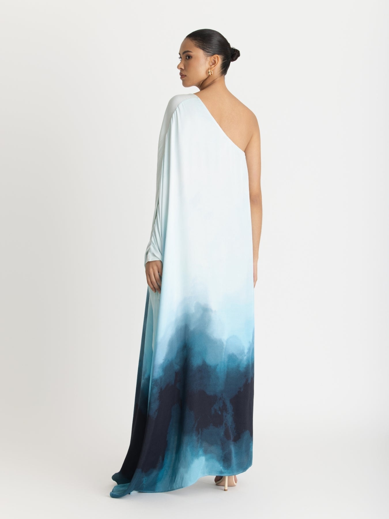 Satu FSC® Certified Viscose Dress - Skye Blu