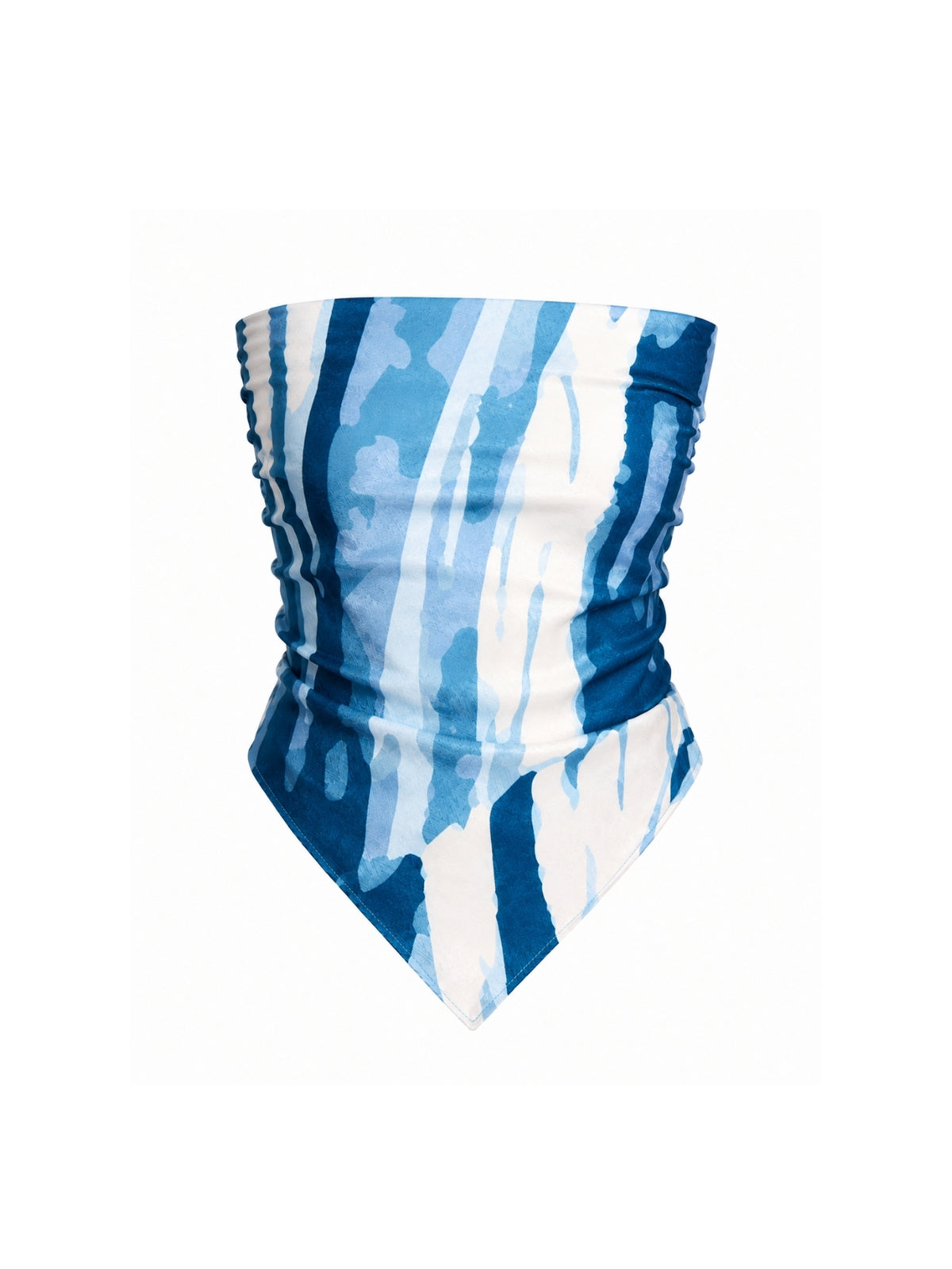 Moussor Scarf Top - Loa Blu