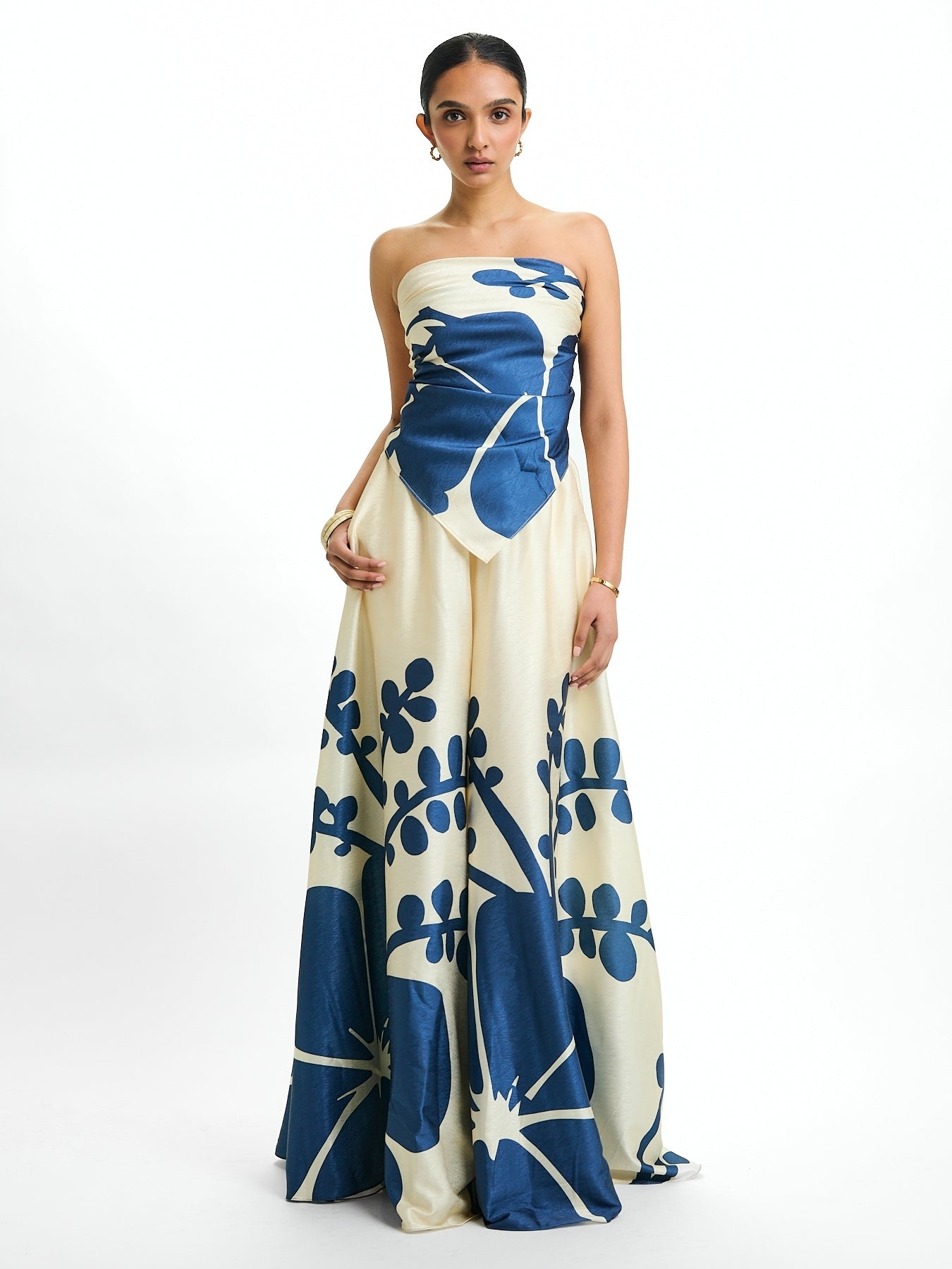 Moussor Scarf Top - Ula Navy