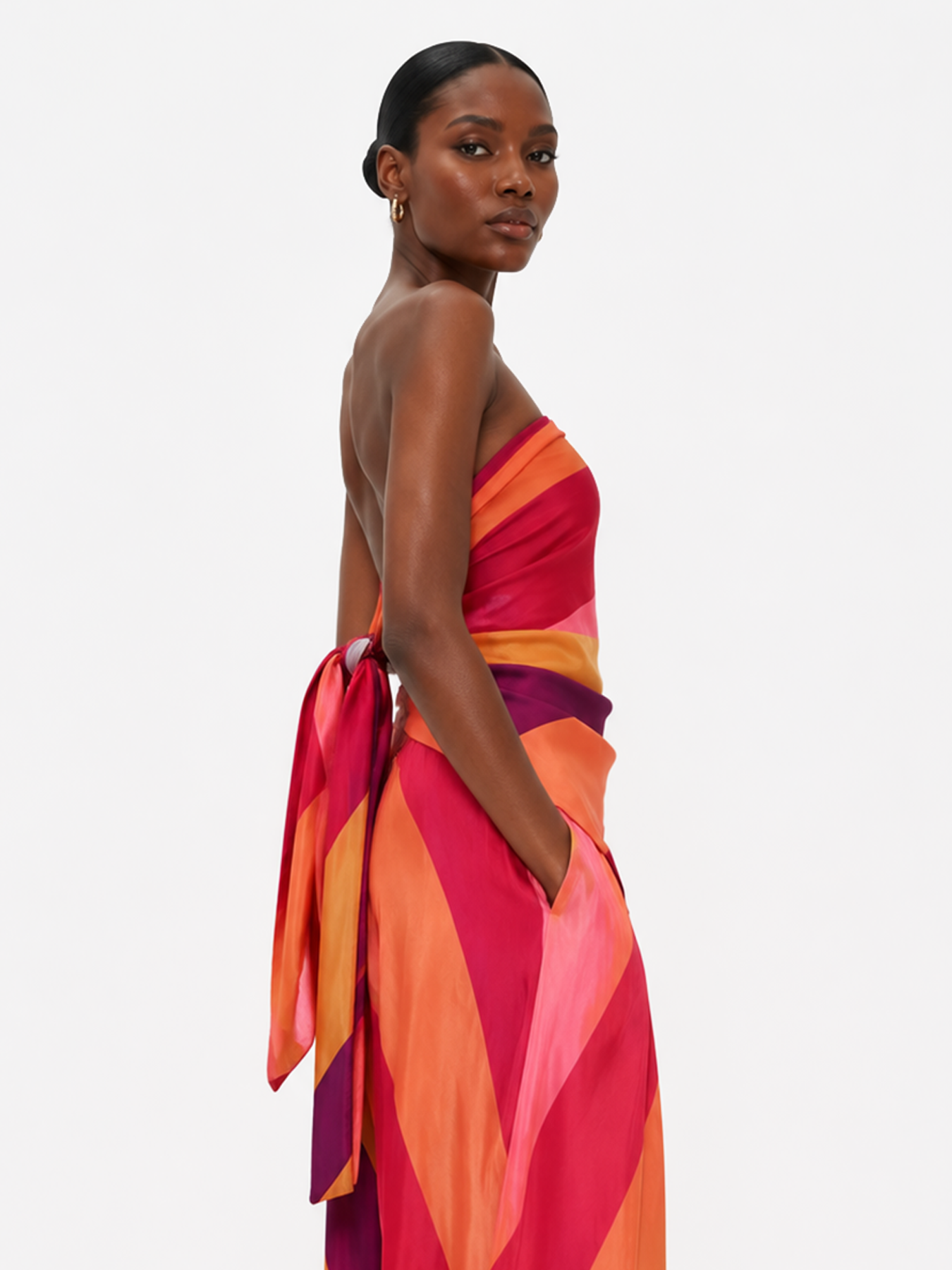 Moussor Scarf Top - Sano Rose