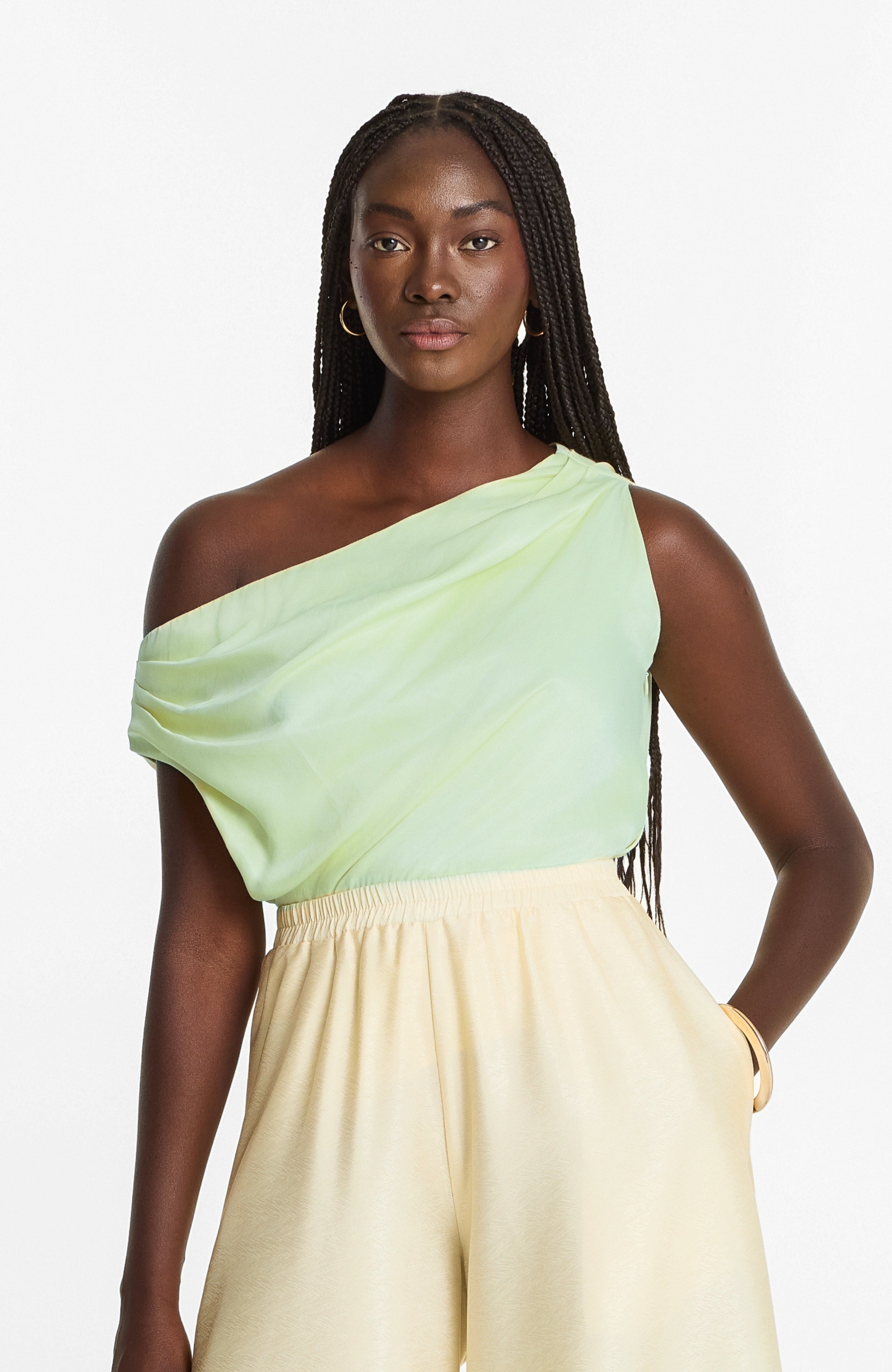 Alba FSC® Certified Viscose Top - Mint Green