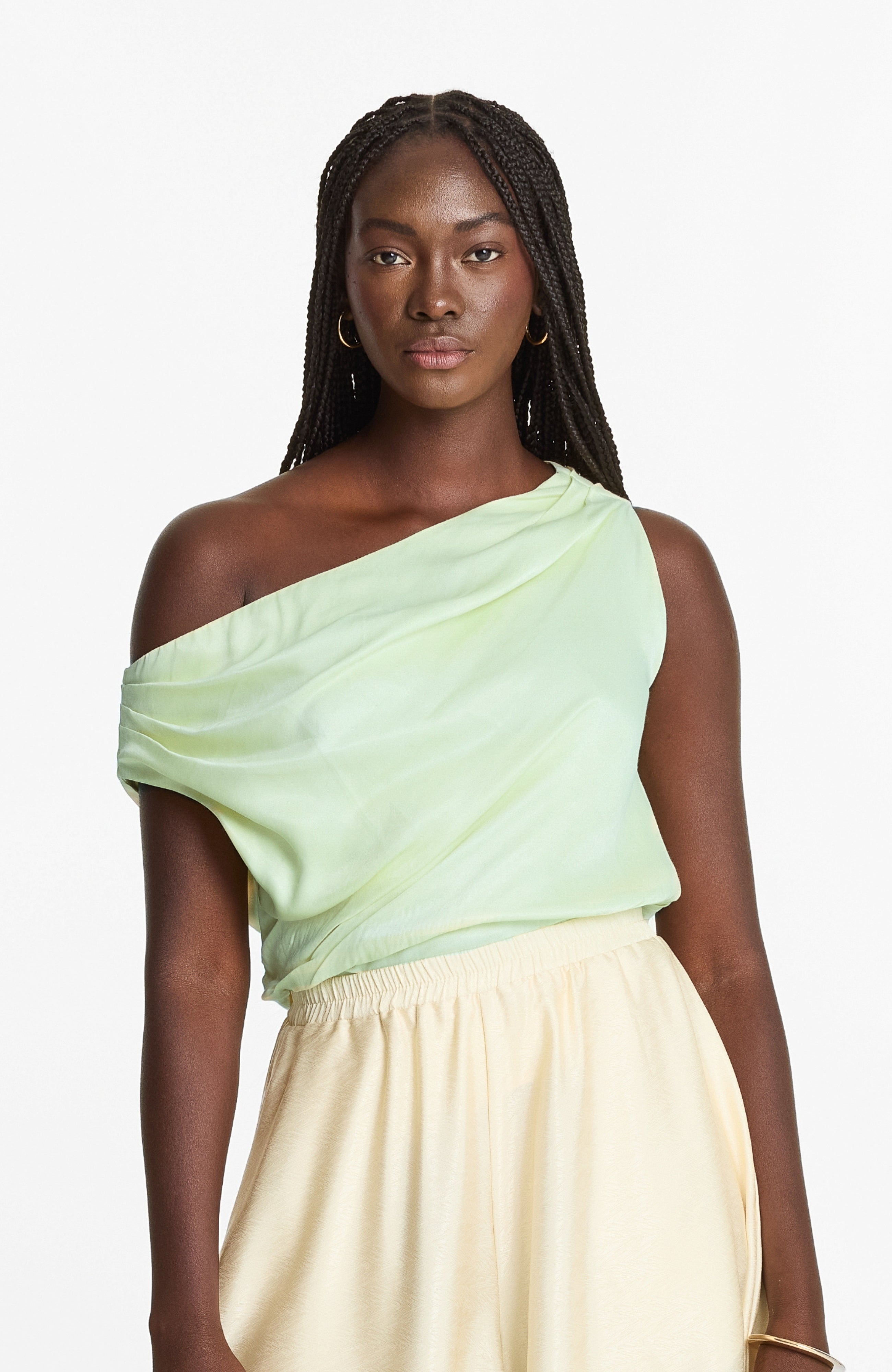 Alba FSC® Certified Viscose Top - Mint Green