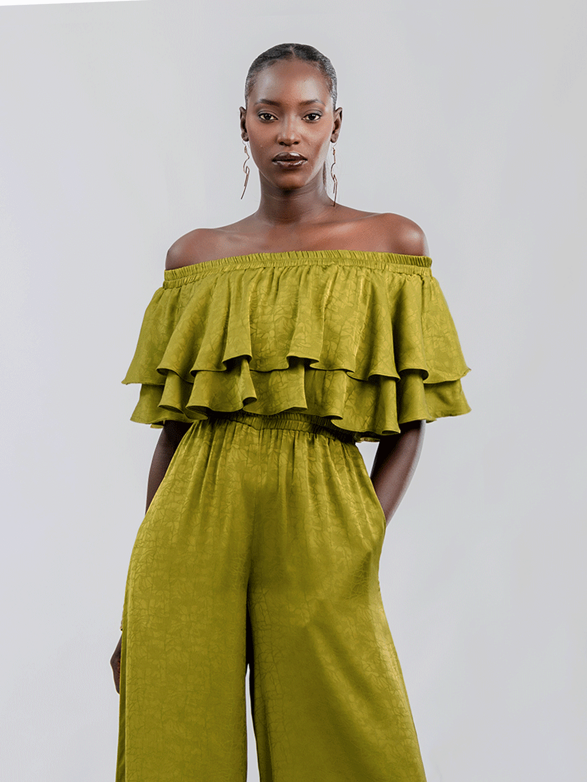 Wairu Top - Ayel Olive