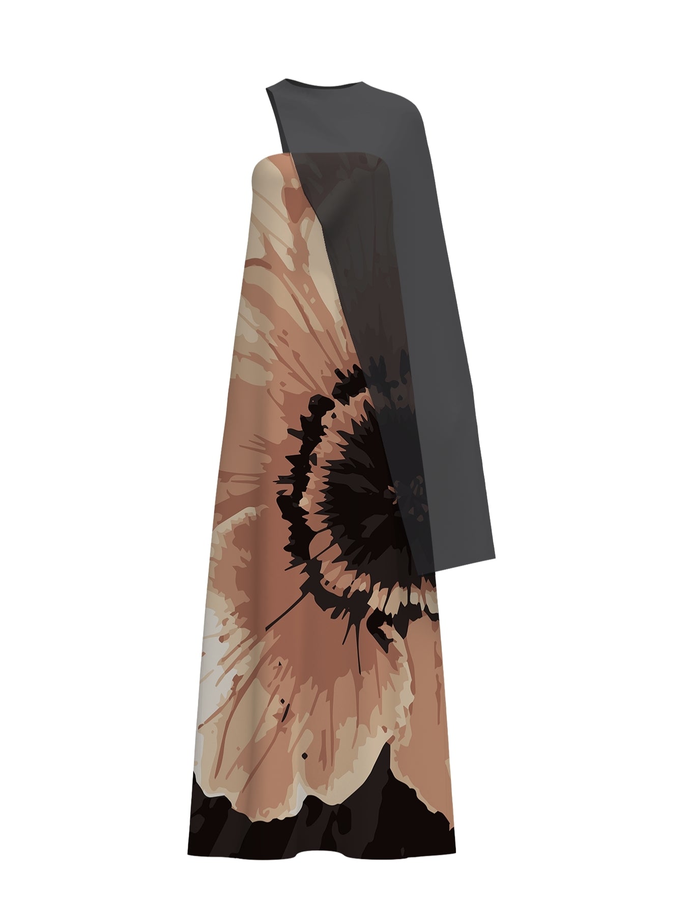 Handbeaded Tubi Dress - Amor Rose