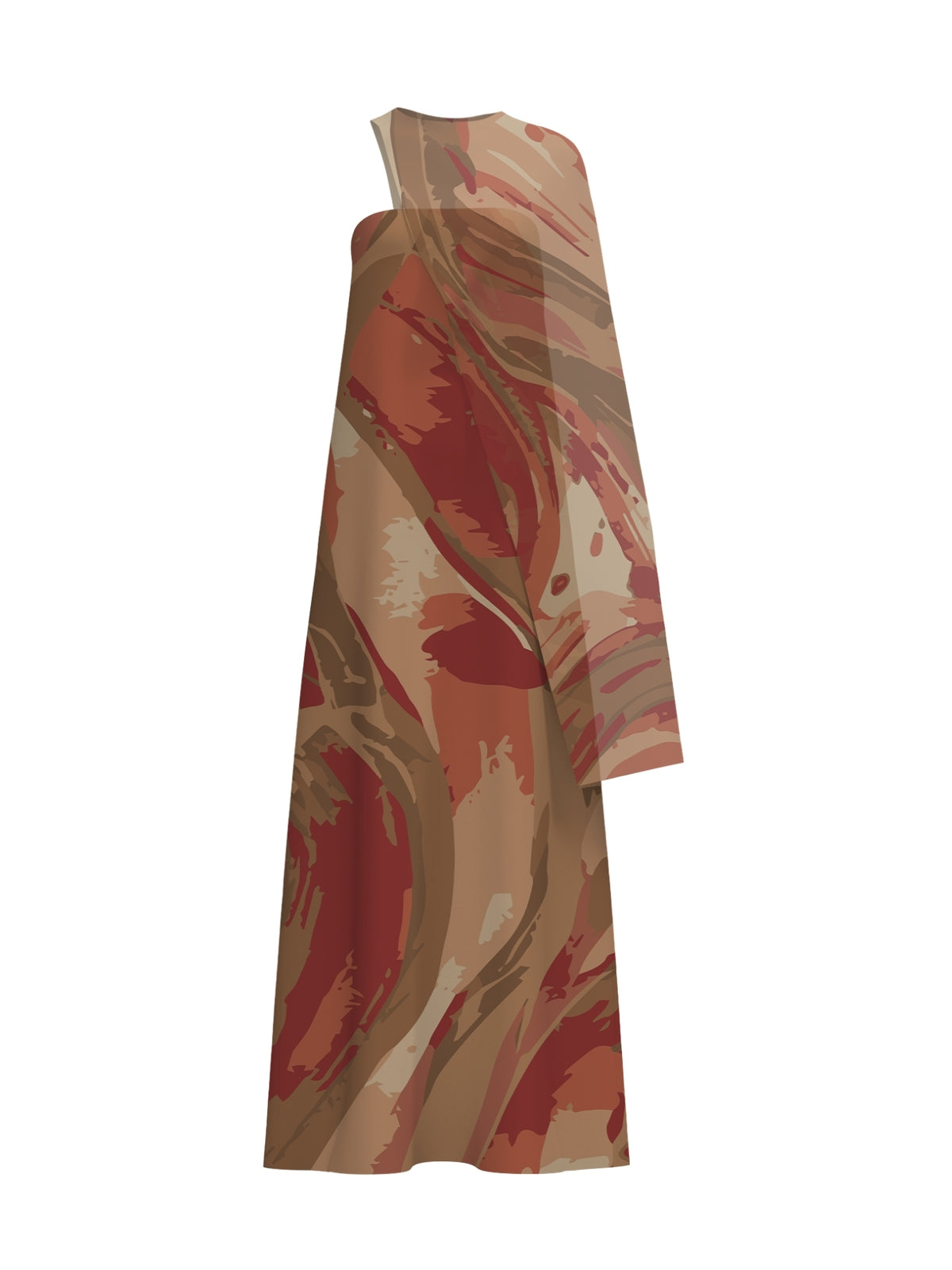 Tubi Dress - Aura Rouge
