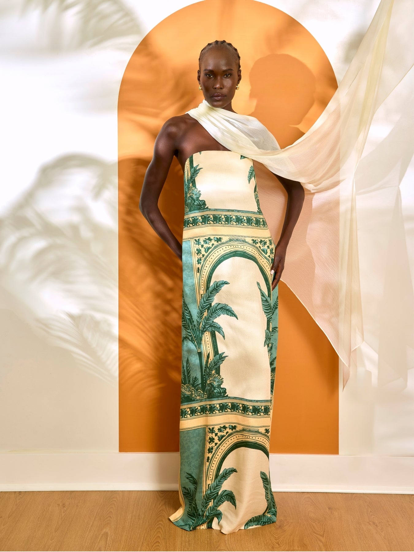 Tubi Ben FSC® Certified Viscose Dress - Viva Olive