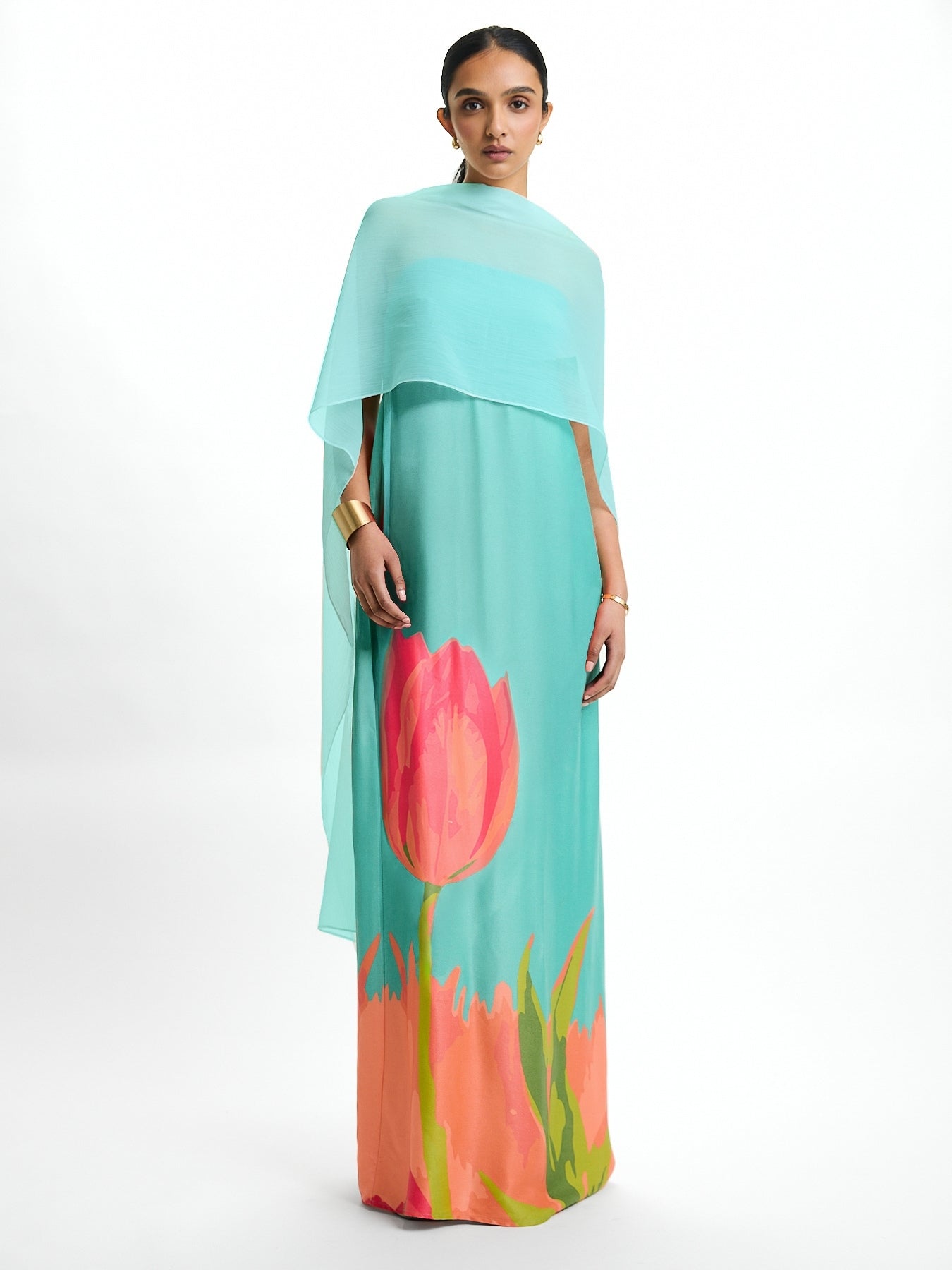 Tubi TWA FSC® Certified Viscose Dress - Tulip Mint
