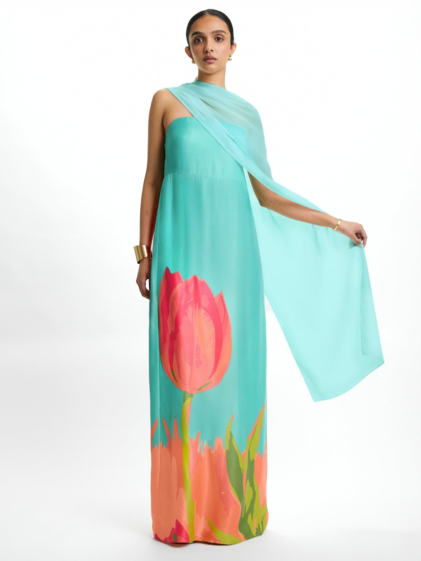 Tubi TWA FSC® Certified Viscose Dress - Tulip Mint