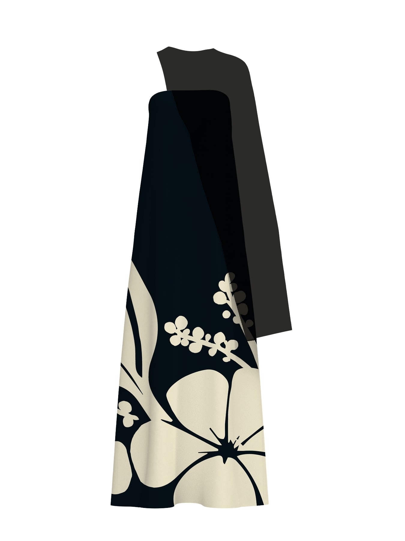 Tubi TWA FSC® Certified Viscose Dress - Ula Noir