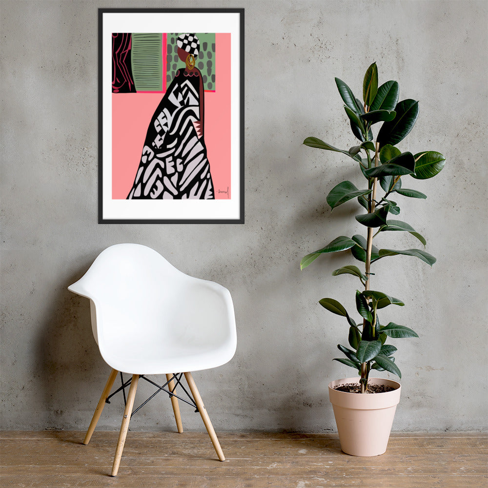 Rich Auntie | Framed Art Print