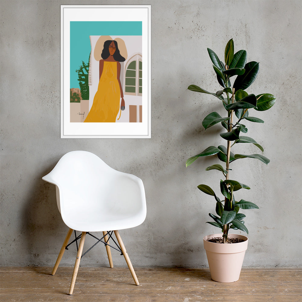 Tilene Walk | Framed Art Print