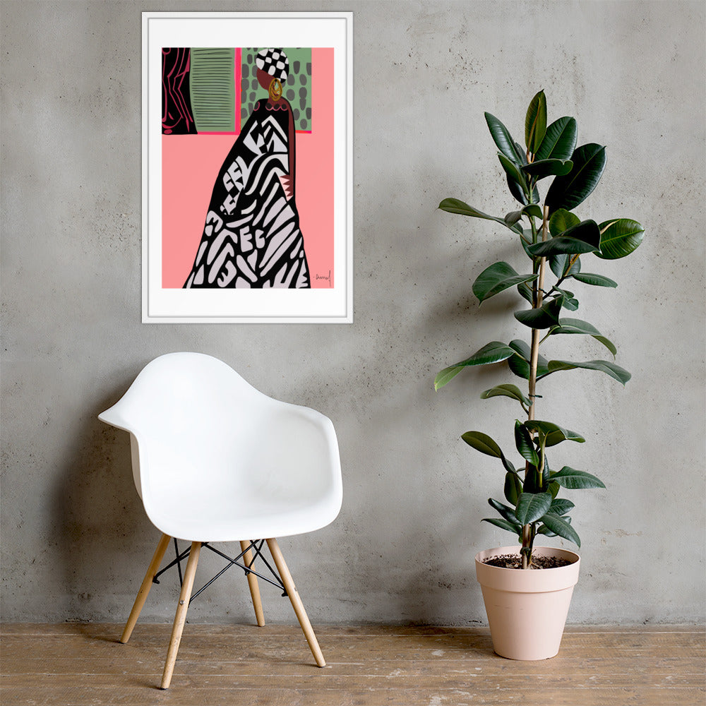 Rich Auntie | Framed Art Print